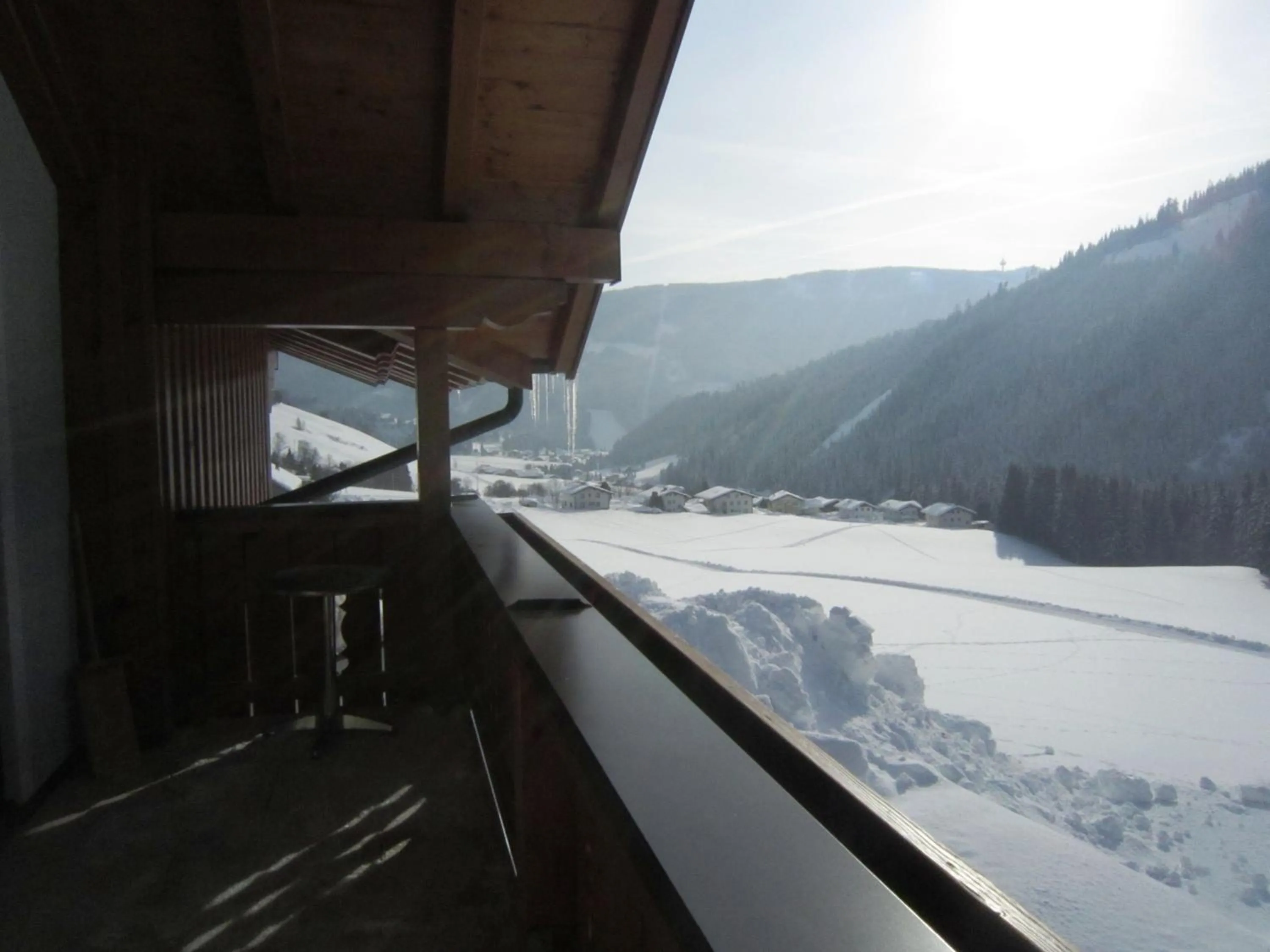 Balcony/Terrace in Ferienwohnung Mützengruß