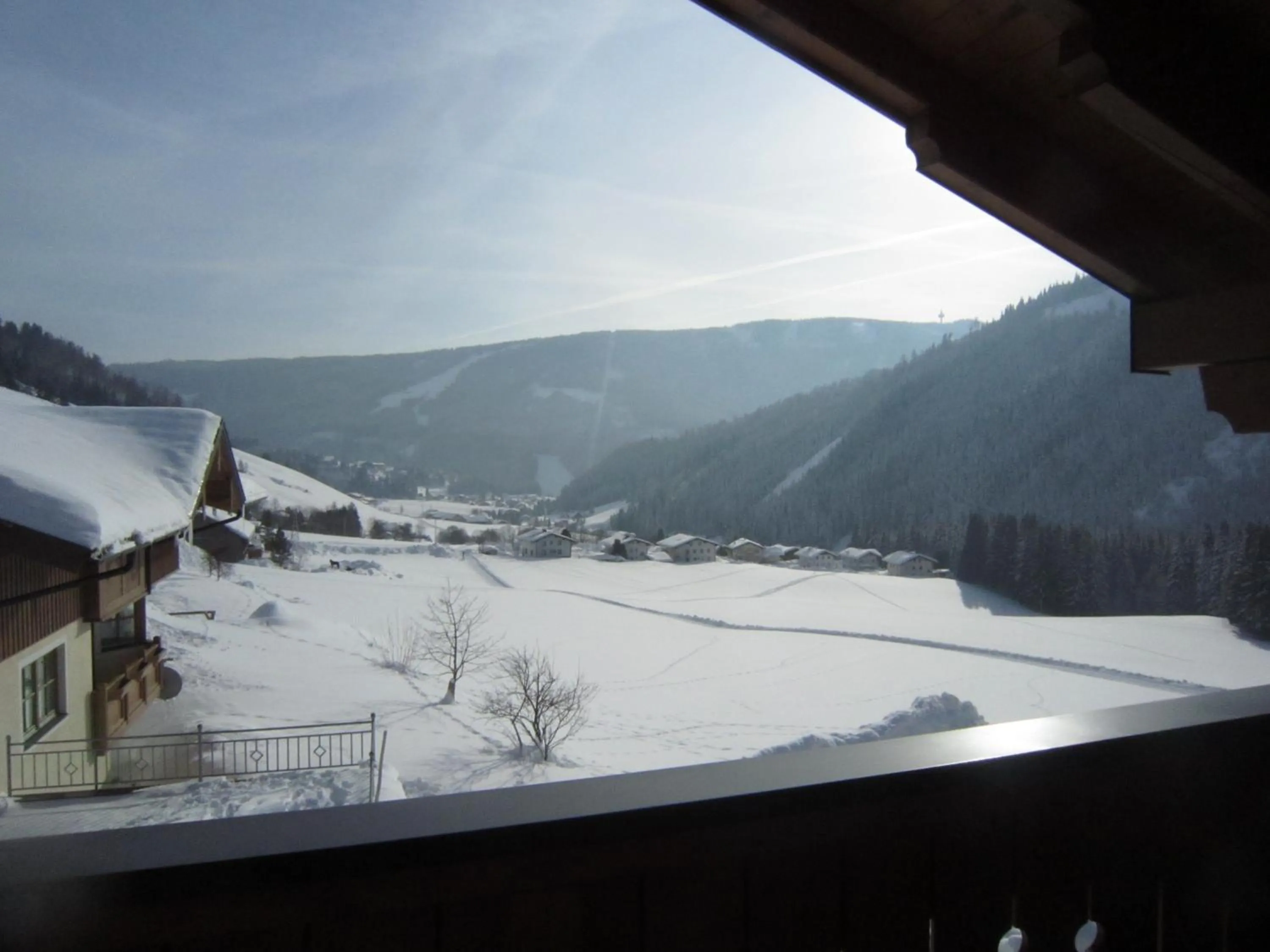 Balcony/Terrace in Ferienwohnung Mützengruß
