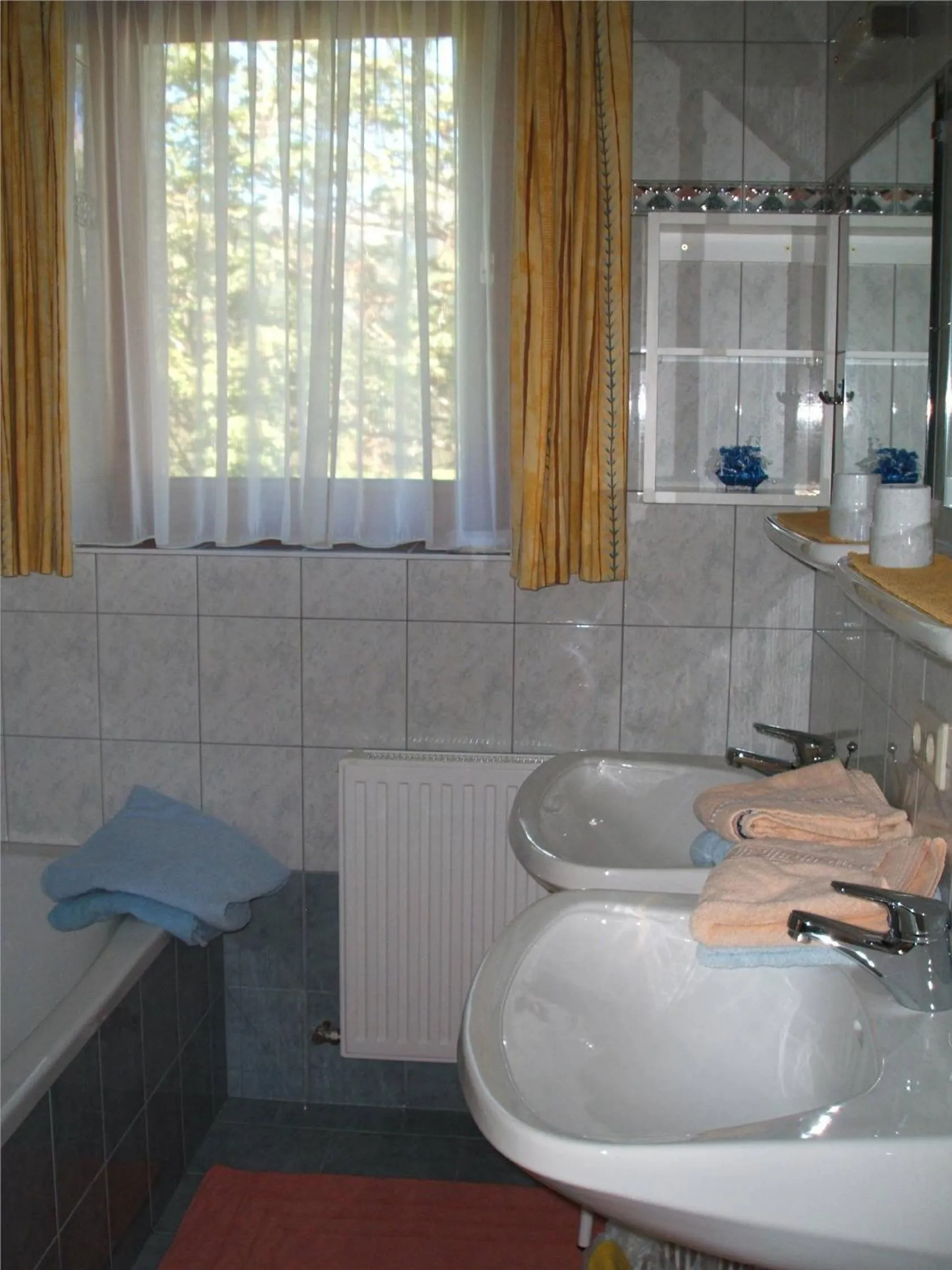 Shower in Ferienwohnung Mützengruß