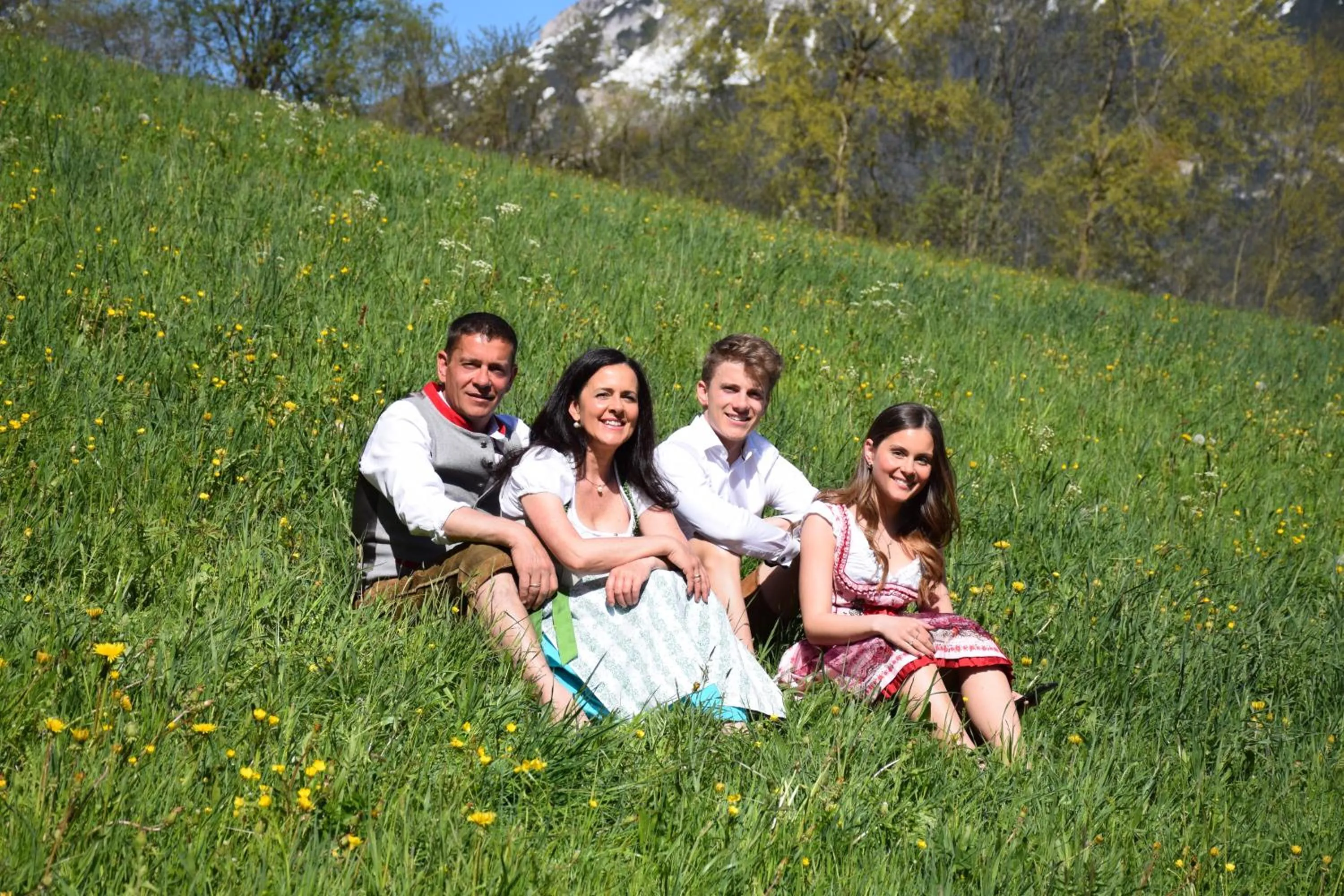 Family in Hotel Sonnhof