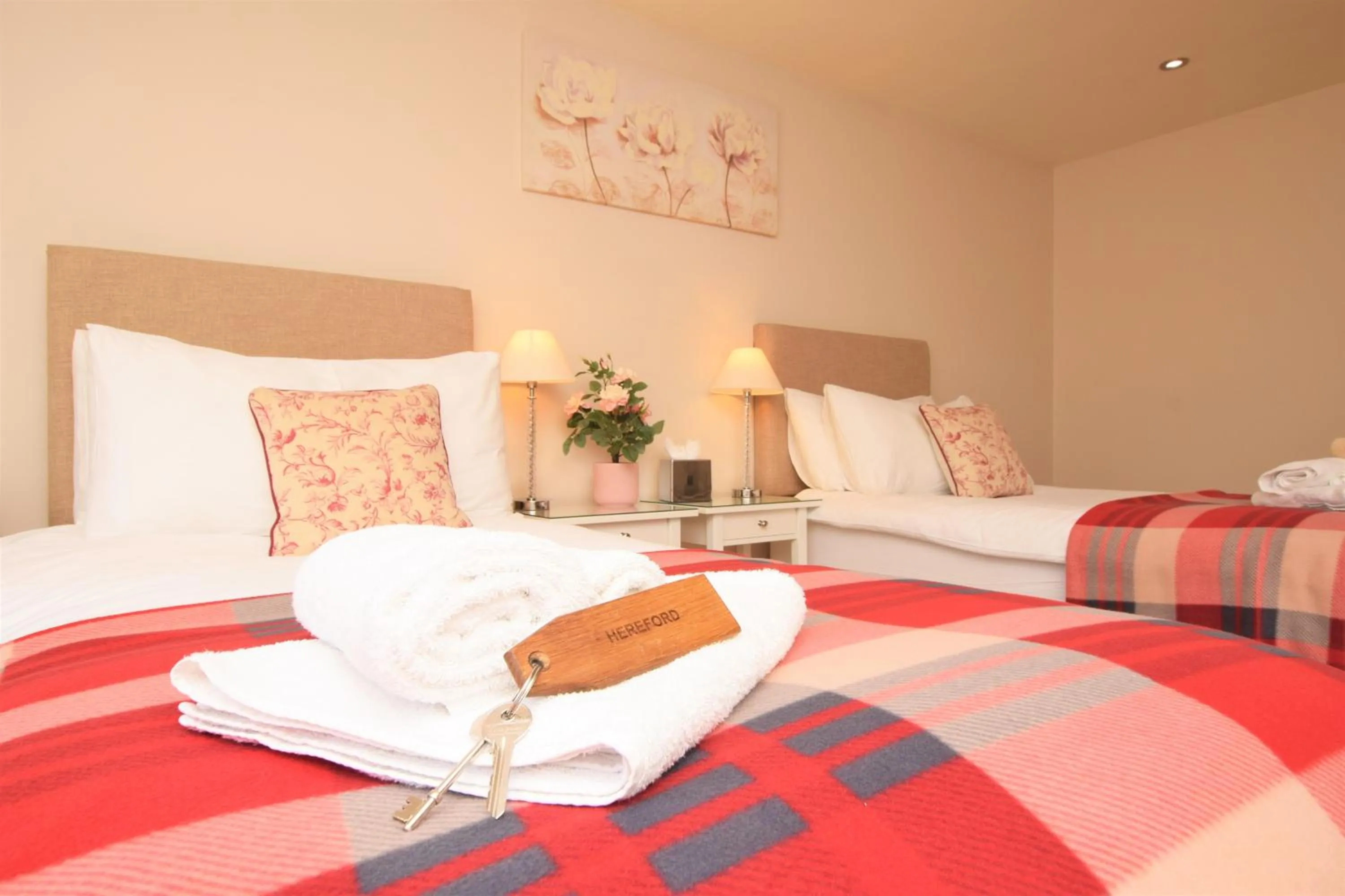 Bed in The Old Dairy B&B