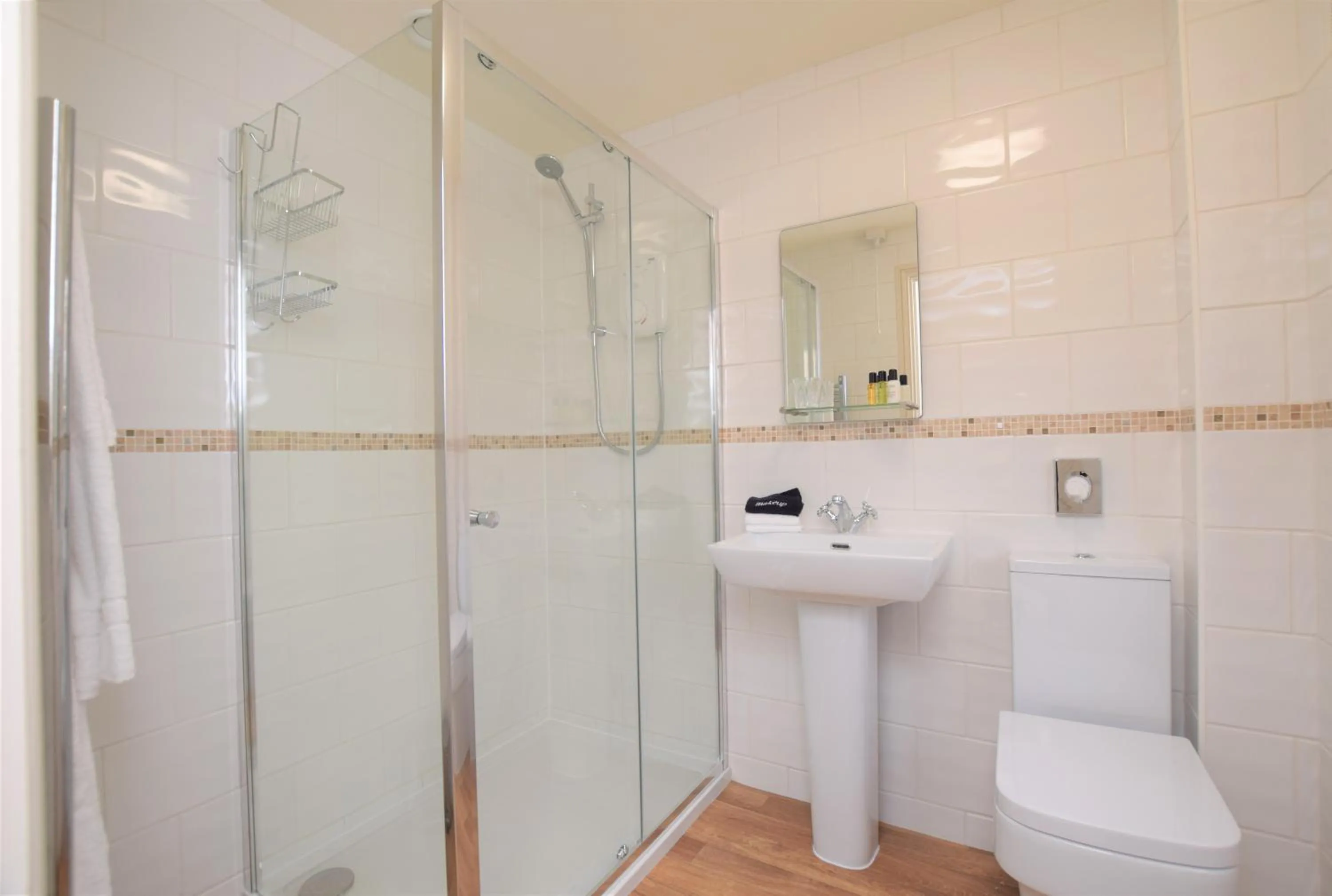 Shower in The Old Dairy B&B