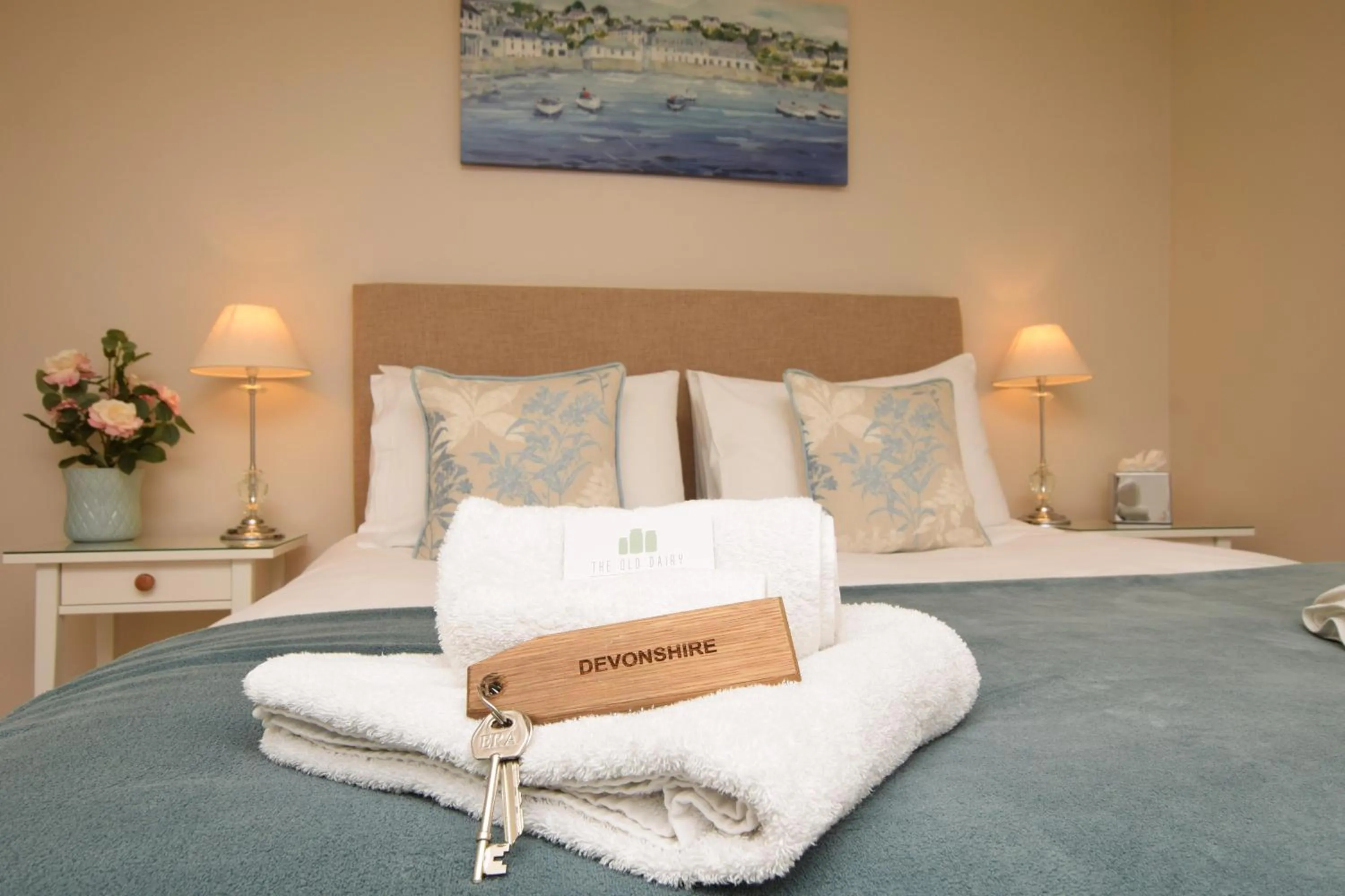 Bed in The Old Dairy B&B