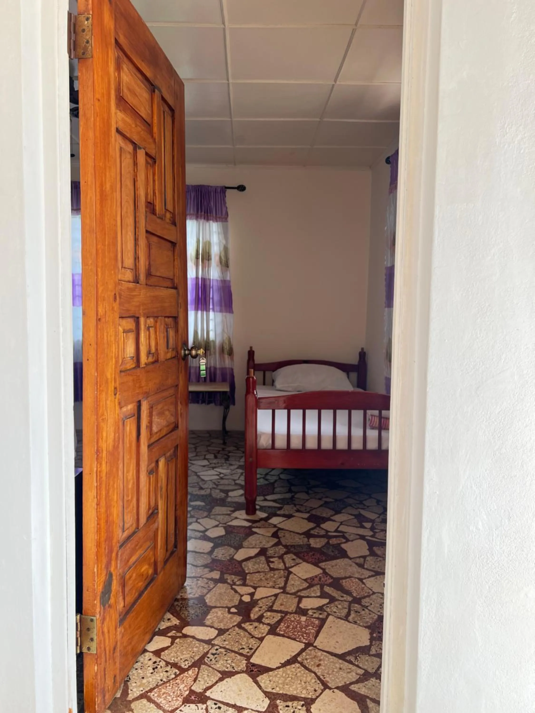 Bed in Cozy Family Inn