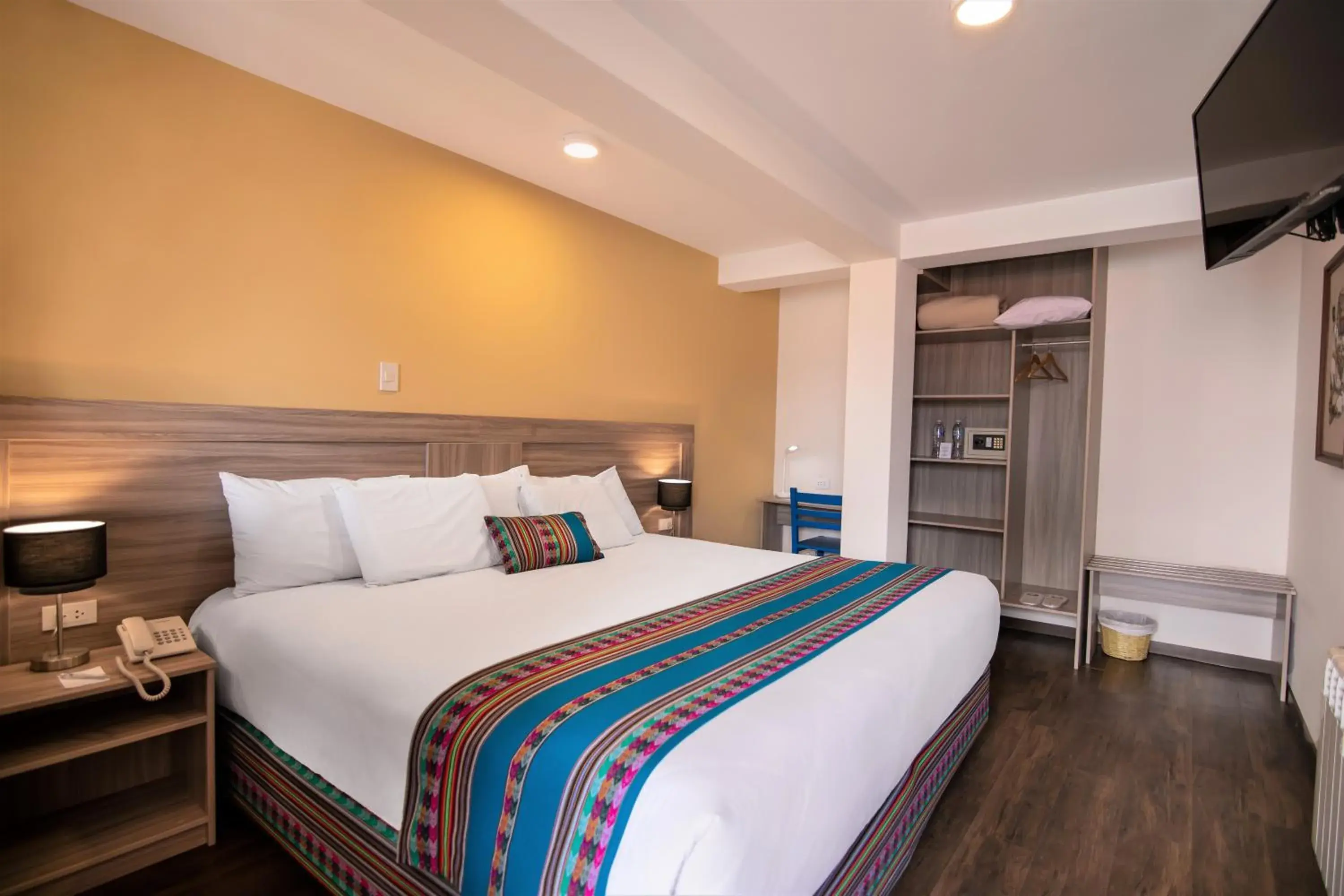 Bed in Atoq San Blas Hotel Bed in Atoq San Blas Hotel