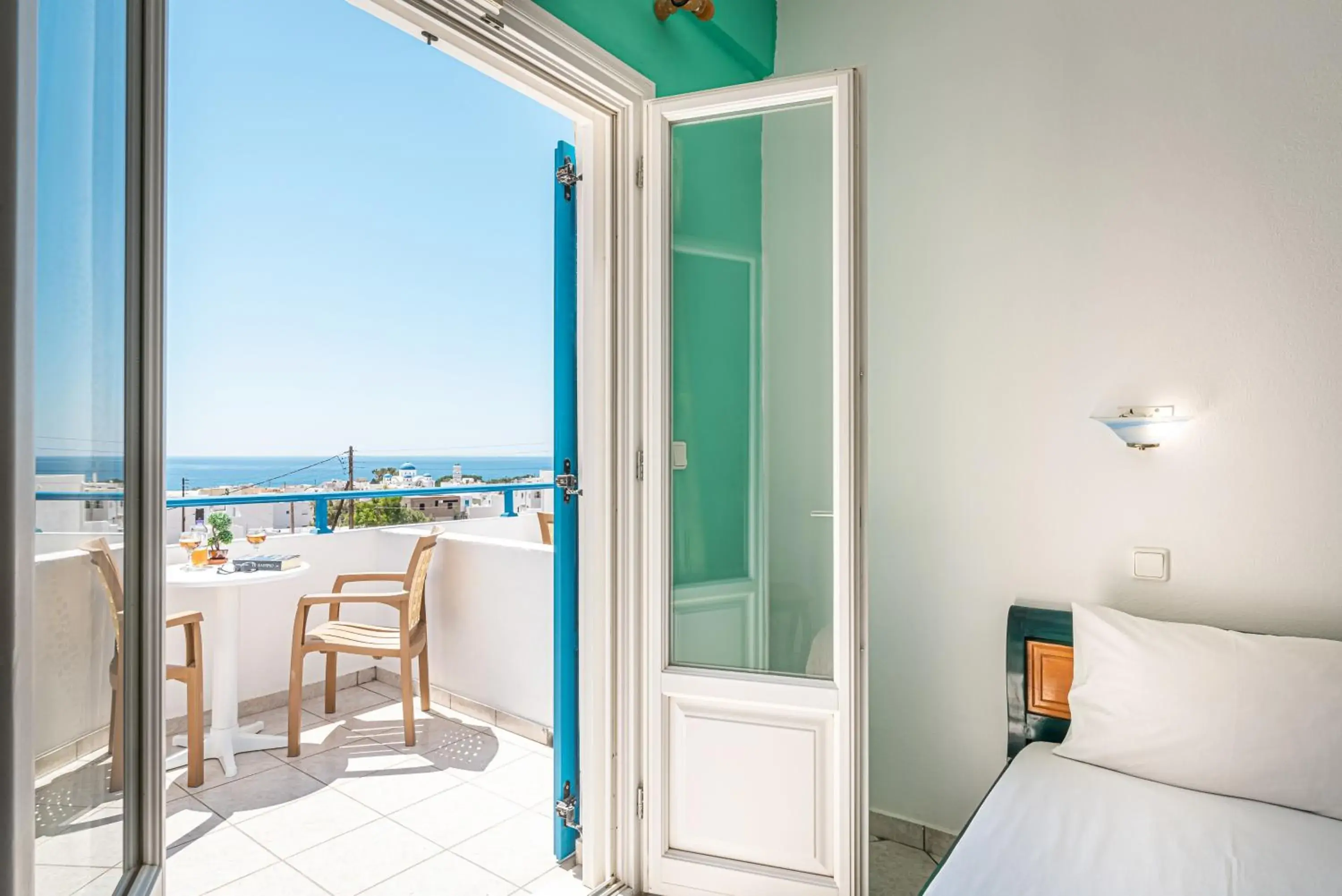 View (from property/room), Bed in Marianna Hotel View (from property/room), Bed in Marianna Hotel