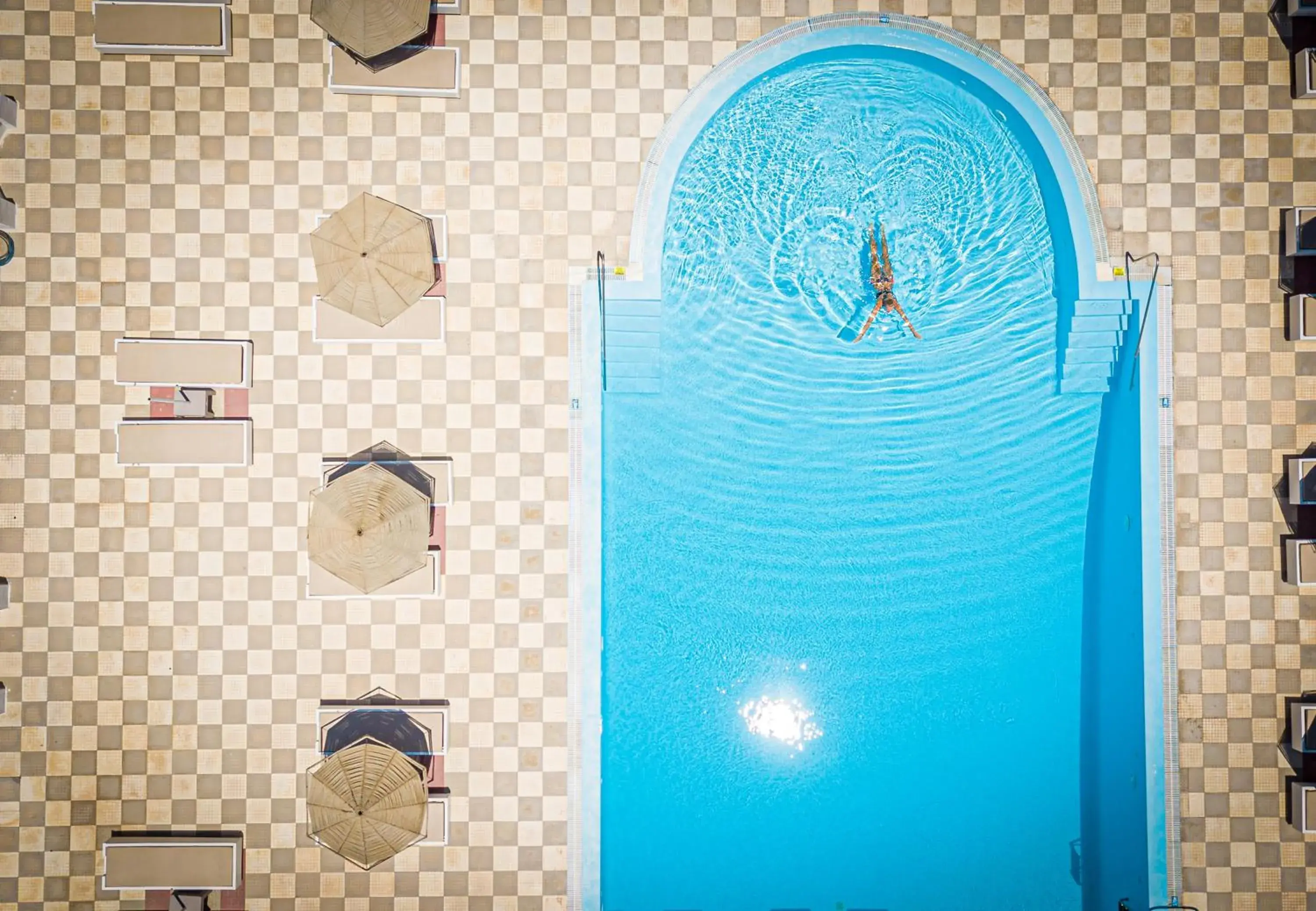 Swimming pool in Marianna Hotel Swimming pool in Marianna Hotel