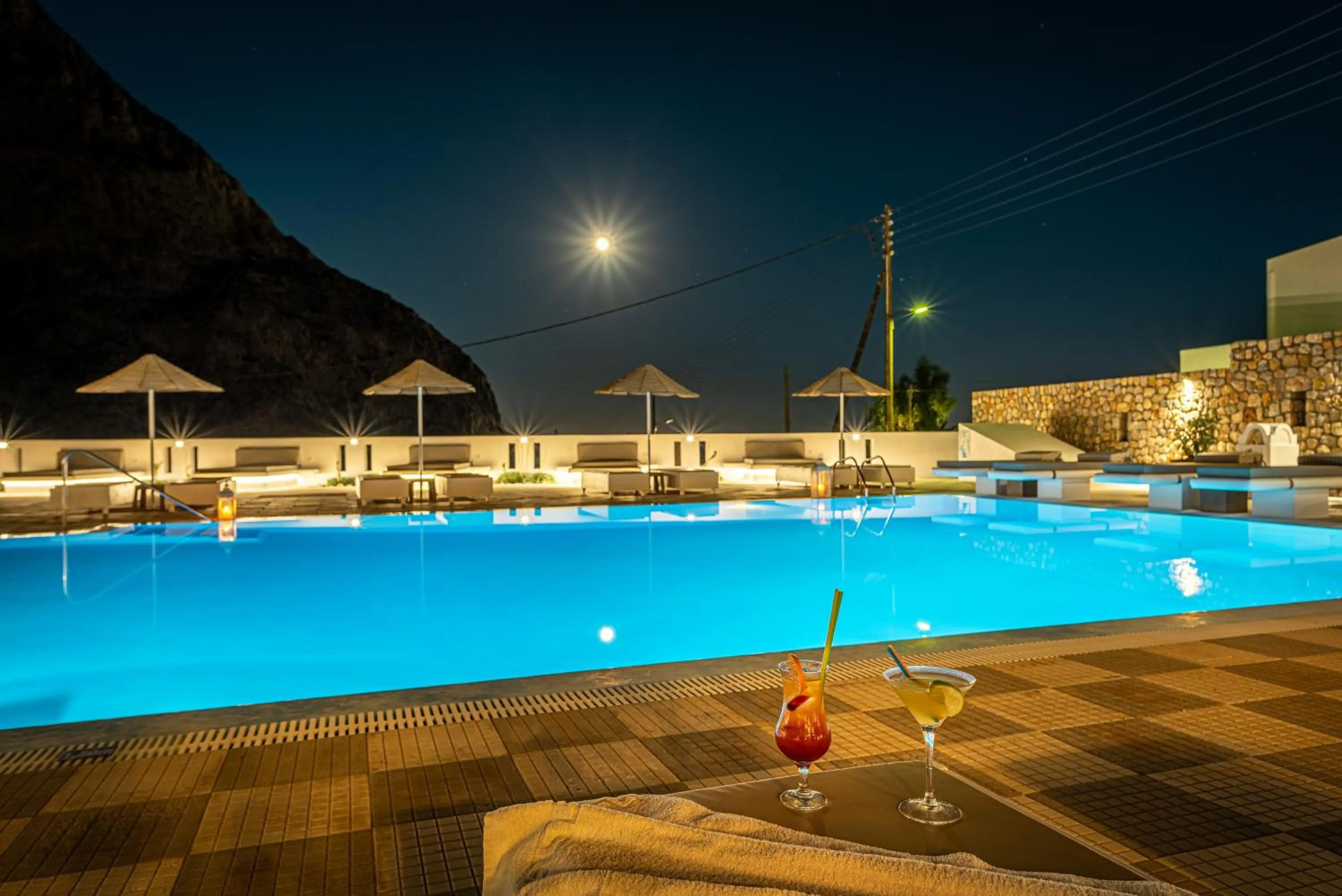 Pool view in Marianna Hotel