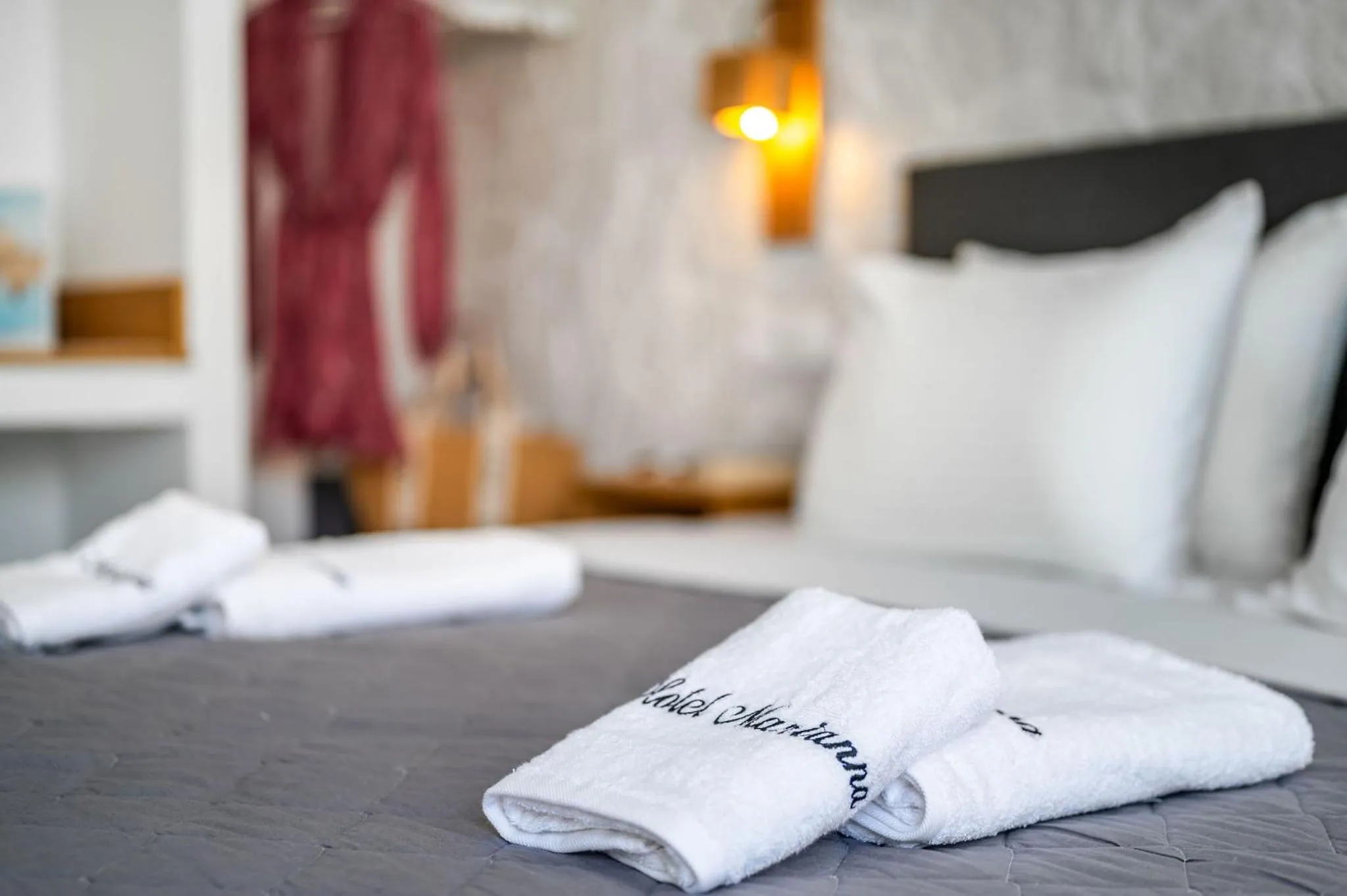 Bedroom, Bed in Marianna Hotel