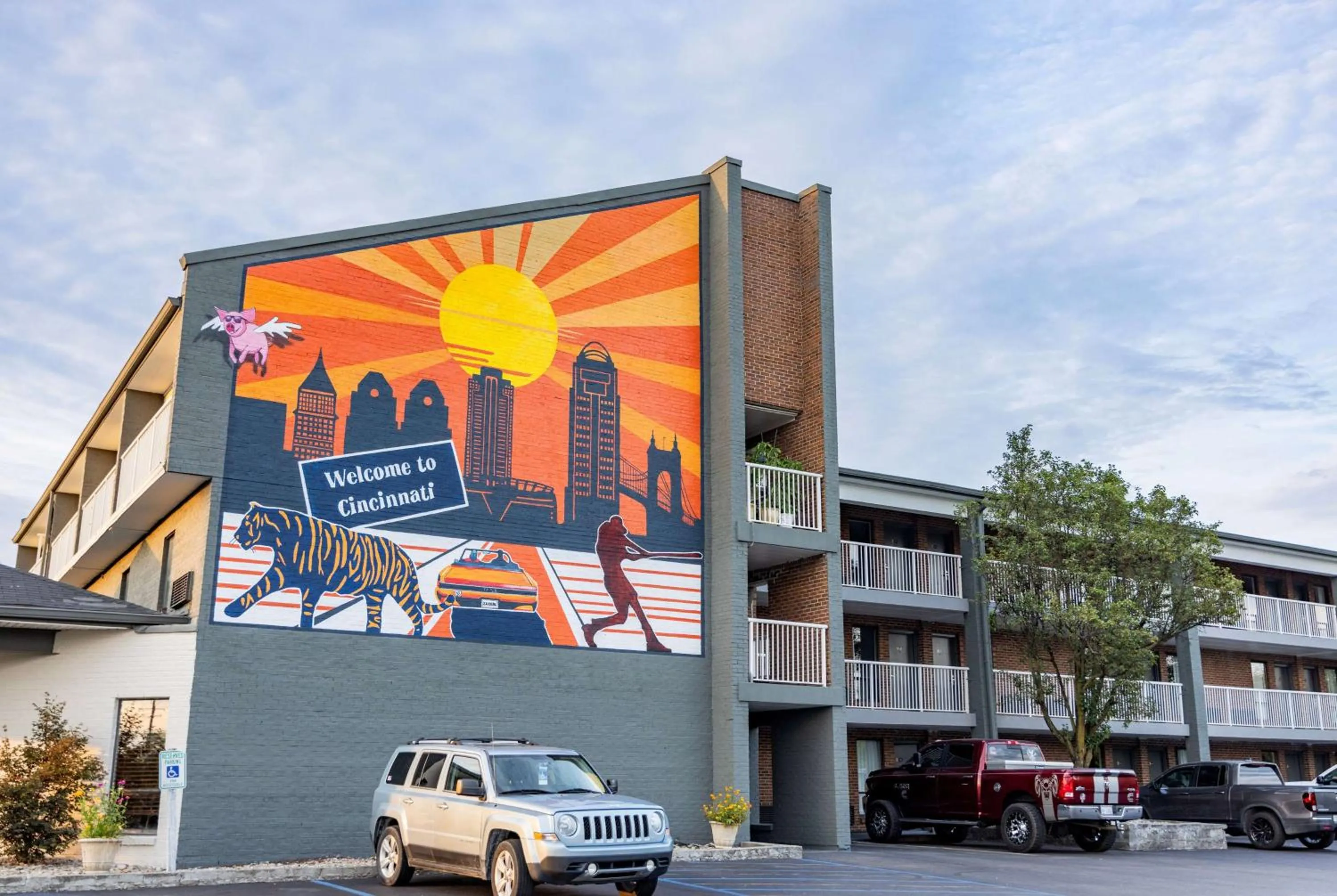 Property building in Days Inn by Wyndham Cincinnati East