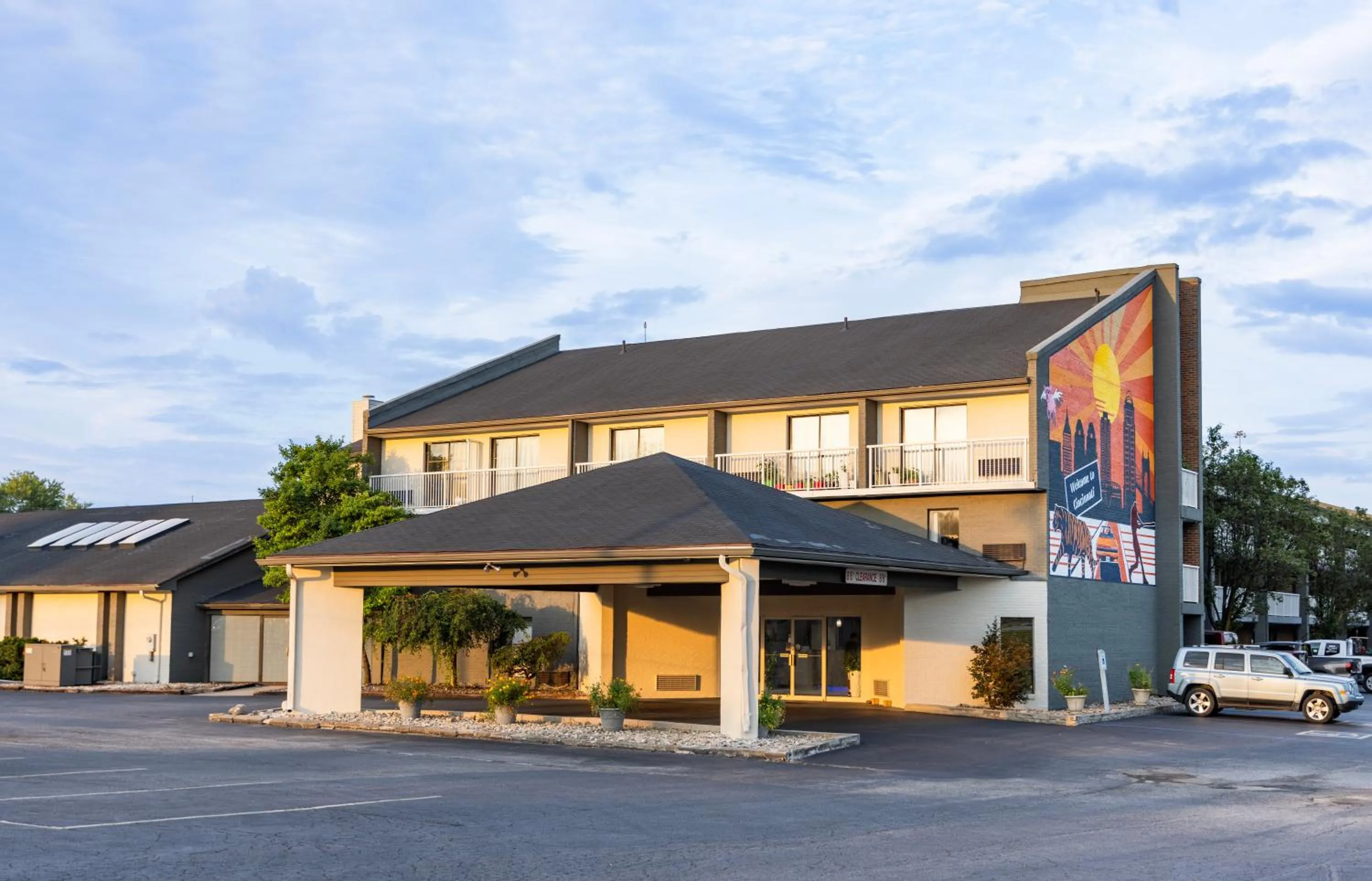 Property building in Days Inn by Wyndham Cincinnati East