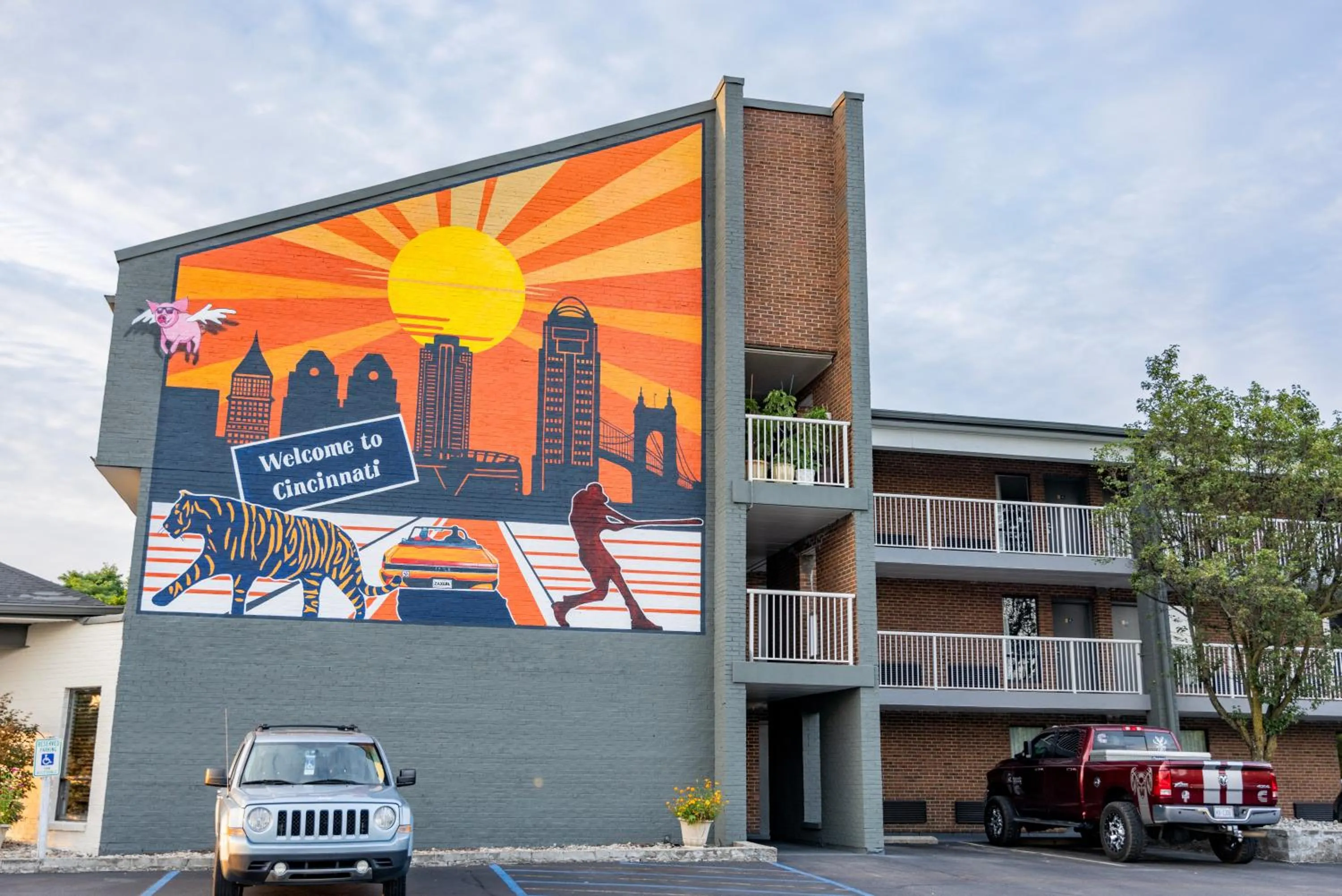 Property building in Days Inn by Wyndham Cincinnati East