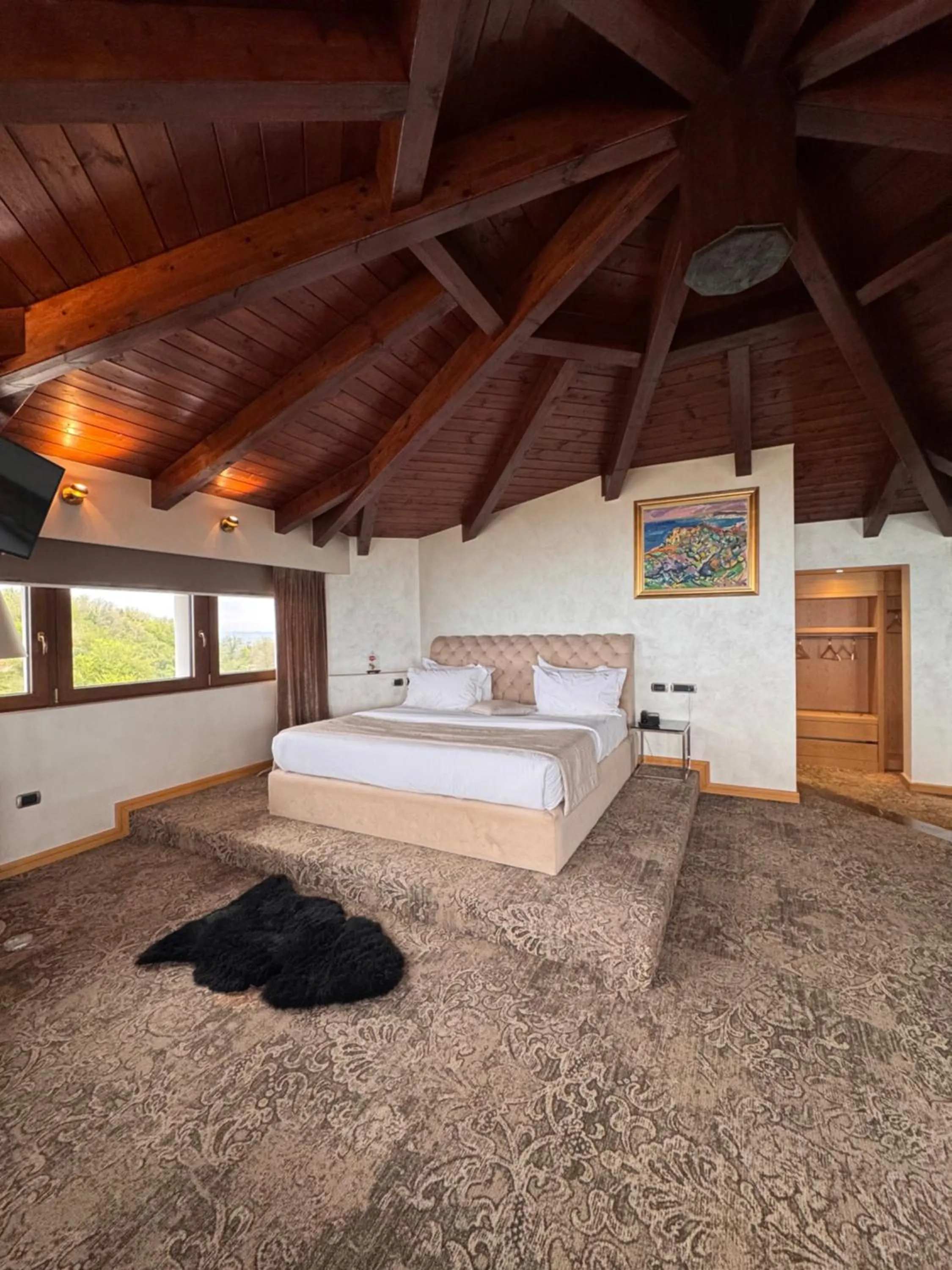 Junior Suite with Sea View in Agroturizëm Kodra e Kuajve