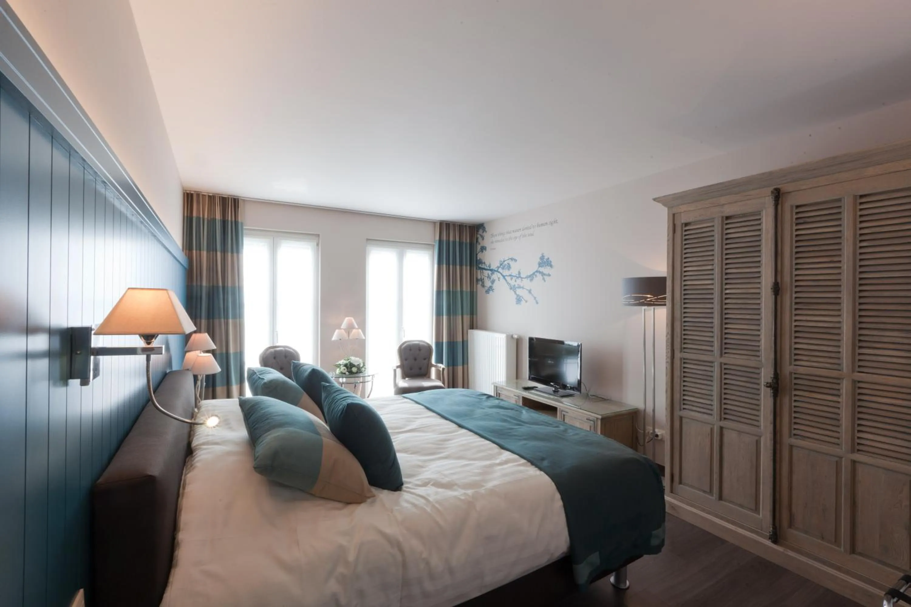 Bed in B&B Riche Terre