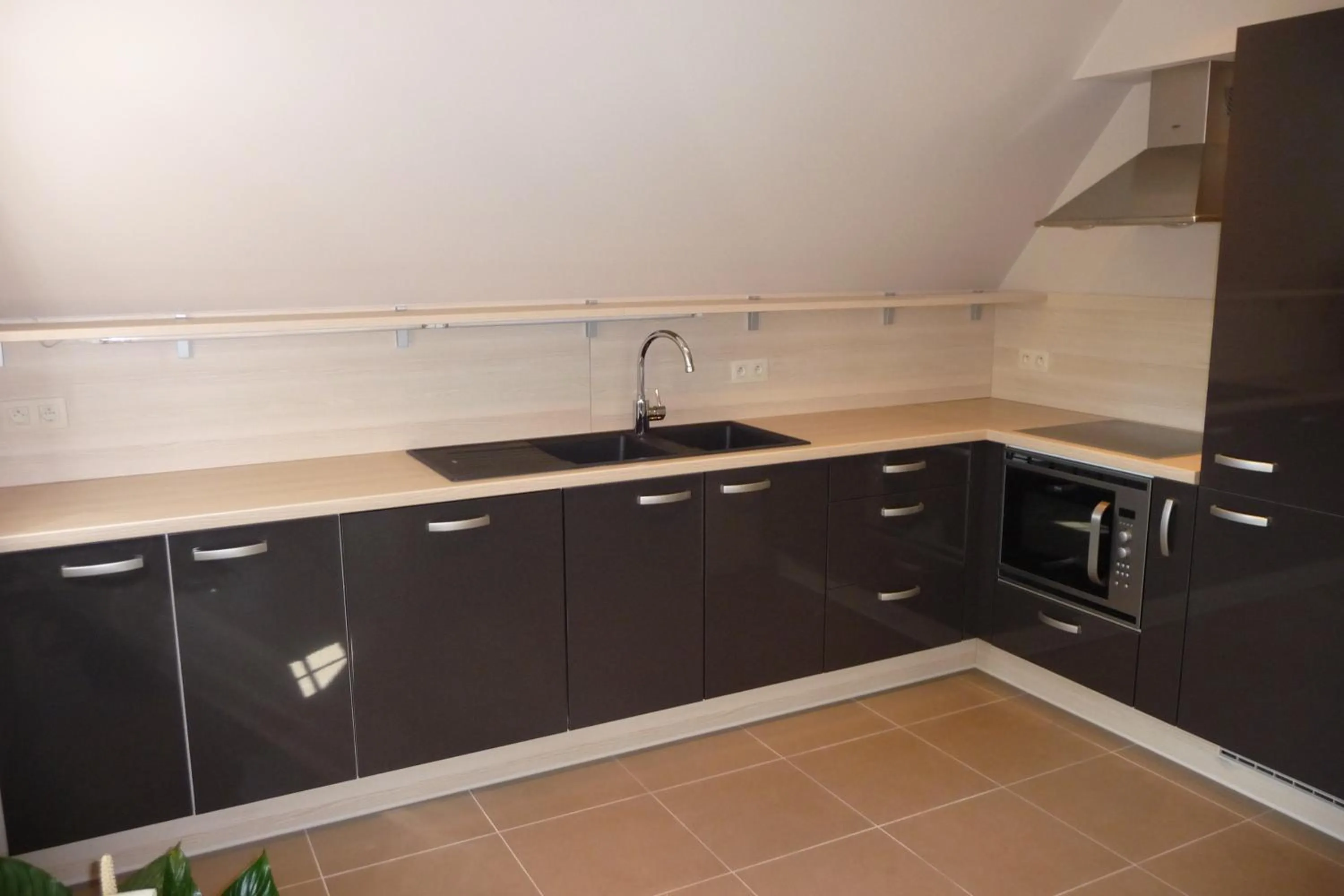 Kitchen or kitchenette in B&B Riche Terre