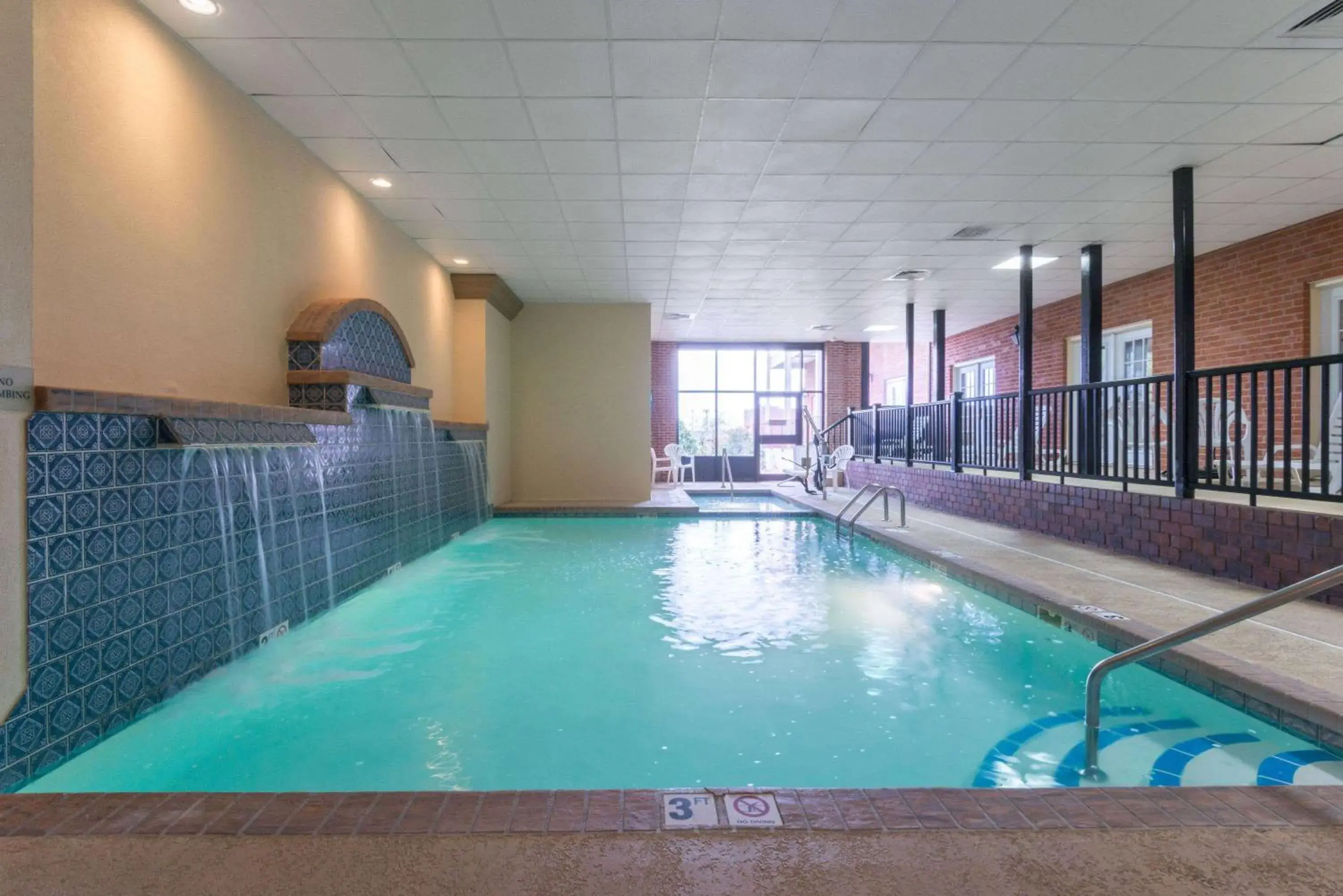 Pool view in Ramada by Wyndham Topeka Downtown Hotel & Convention Center Pool view in Ramada by Wyndham Topeka Downtown Hotel & Convention Center