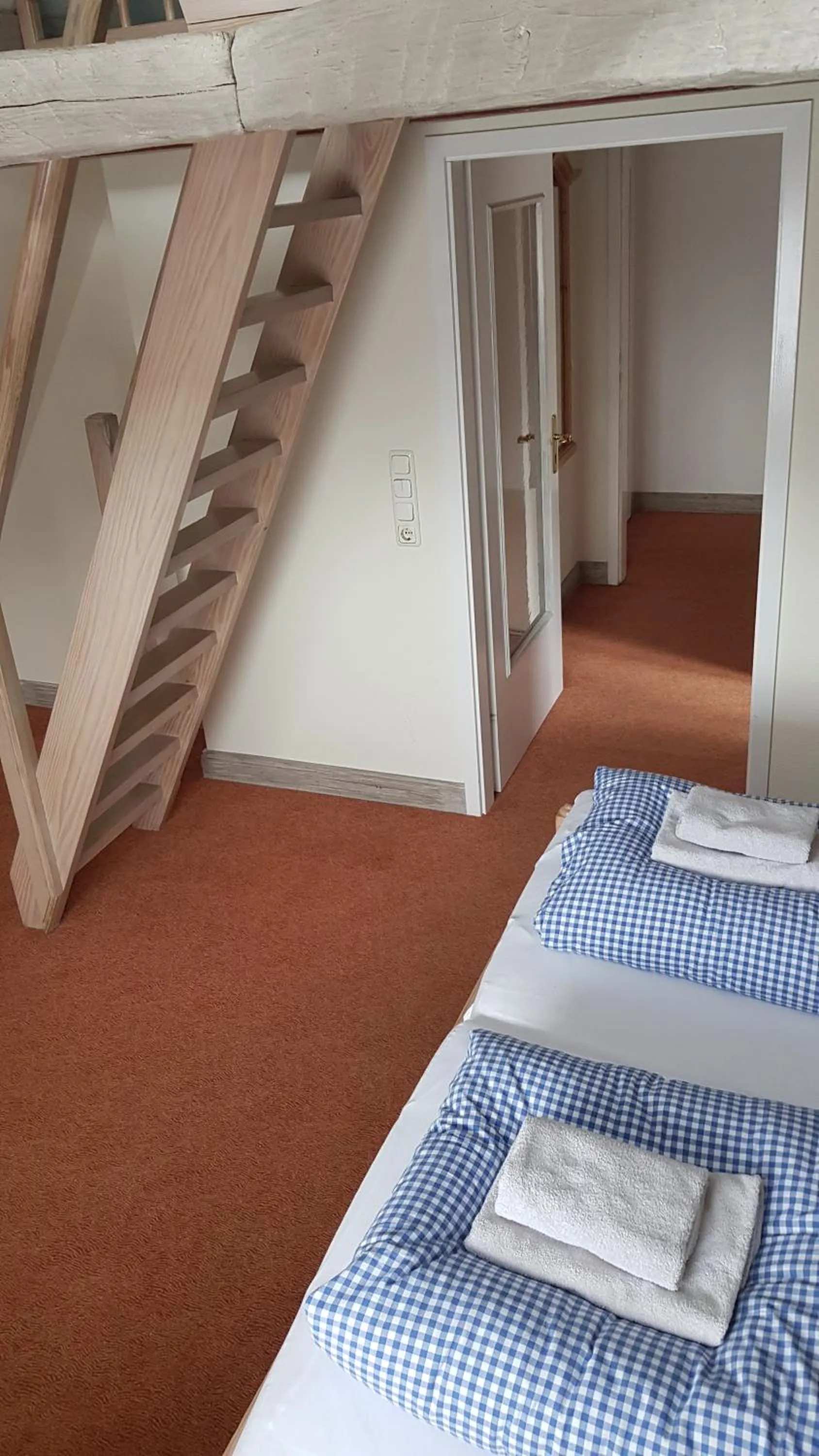 Bed in Landhotel Klempau