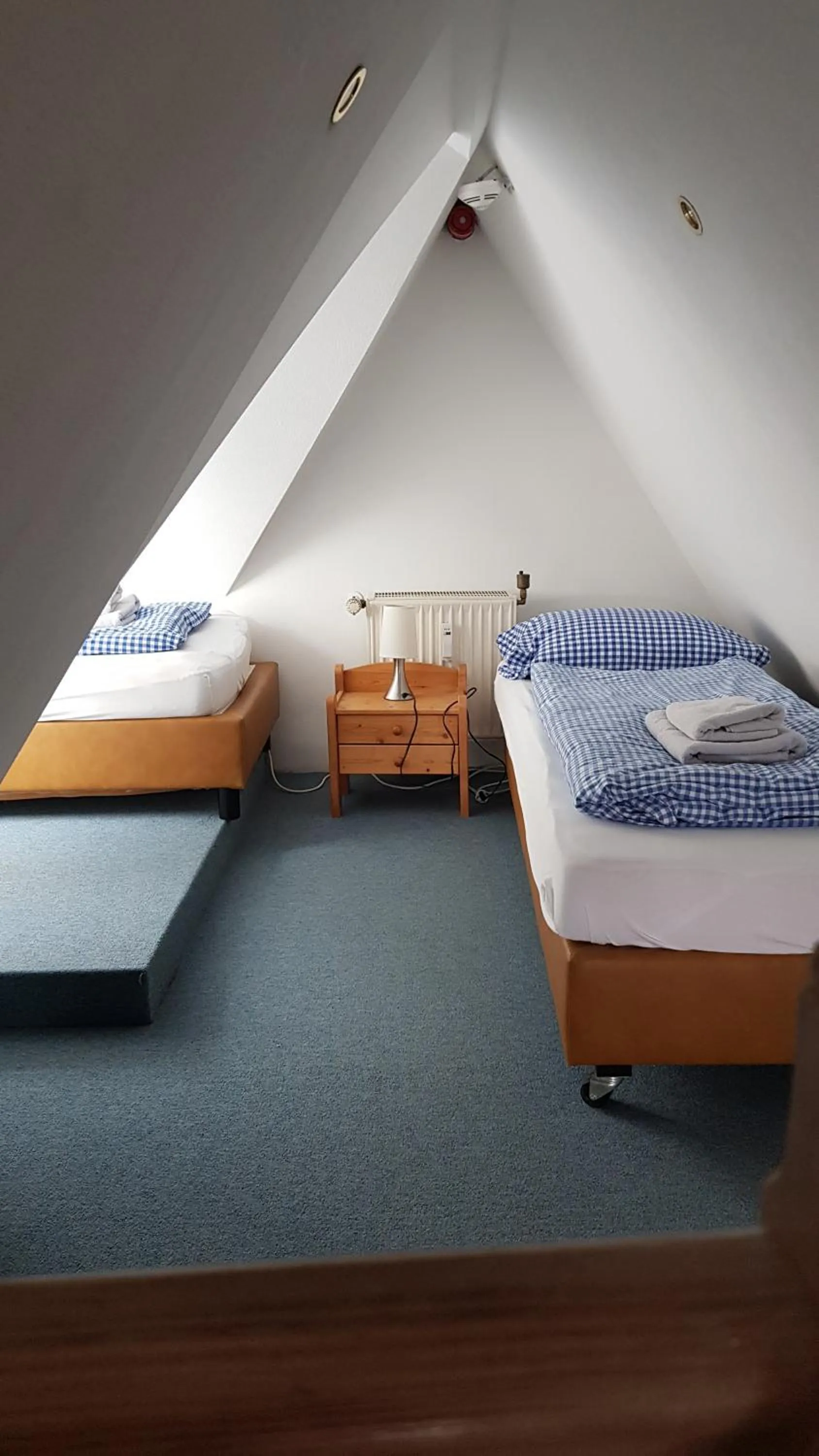 Bed in Landhotel Klempau