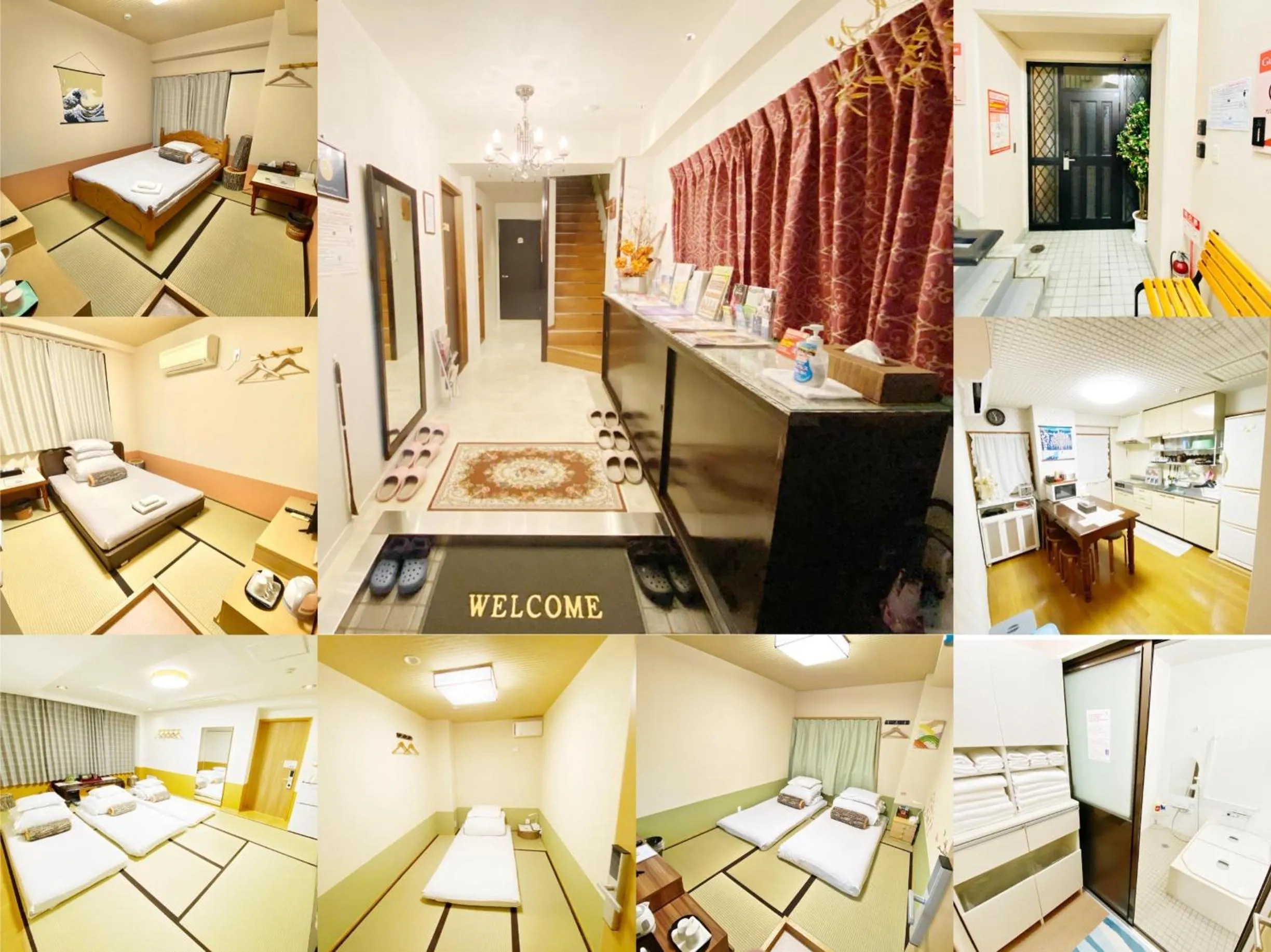 Photo of the whole room, Bed in GuestHouse017徳島個室 飲食街中心 阿波踊り会館7分 文理&徳島大学 アスティとくしま車8分