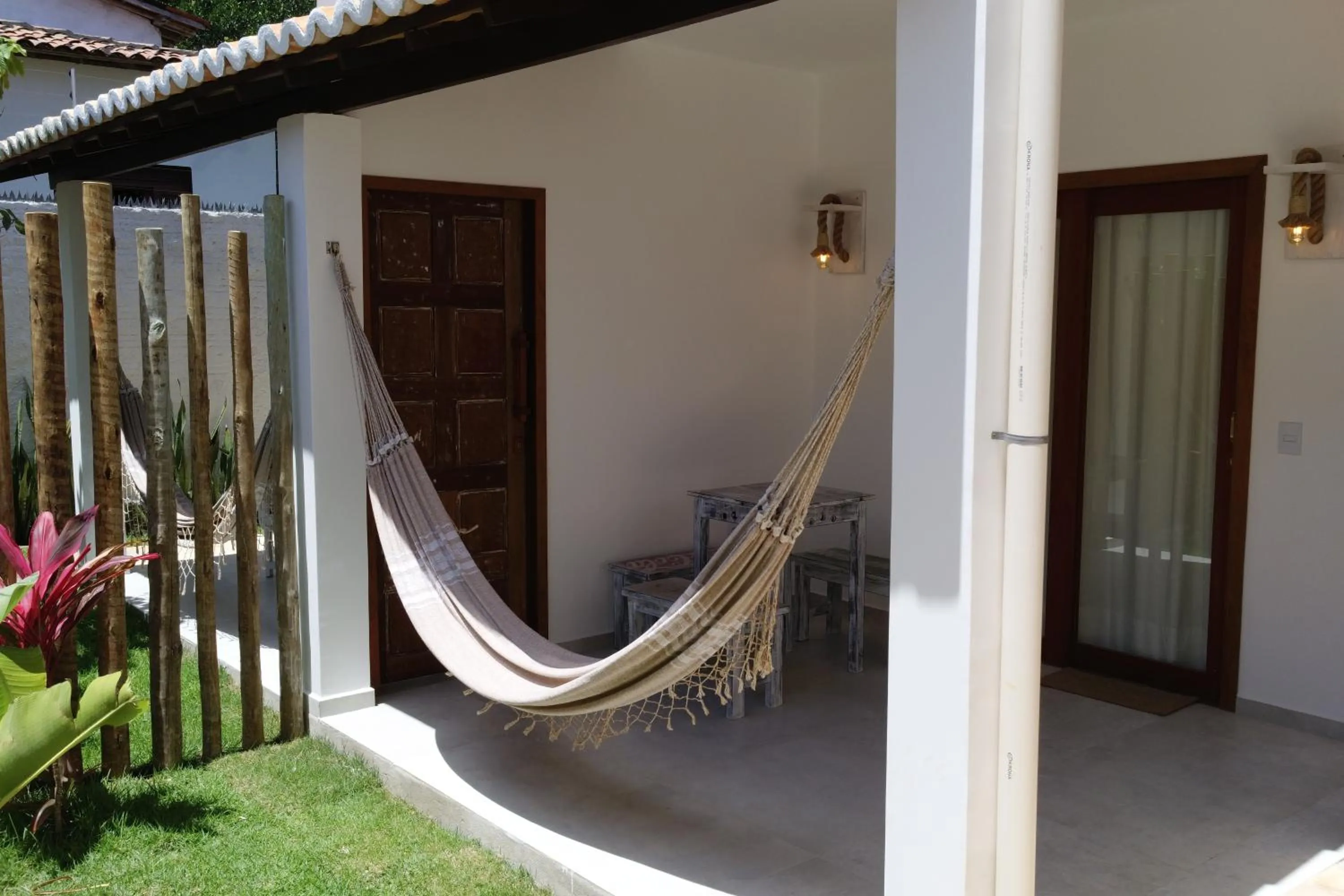 Balcony/Terrace in Pousada Tartaruga Boutique Hotel