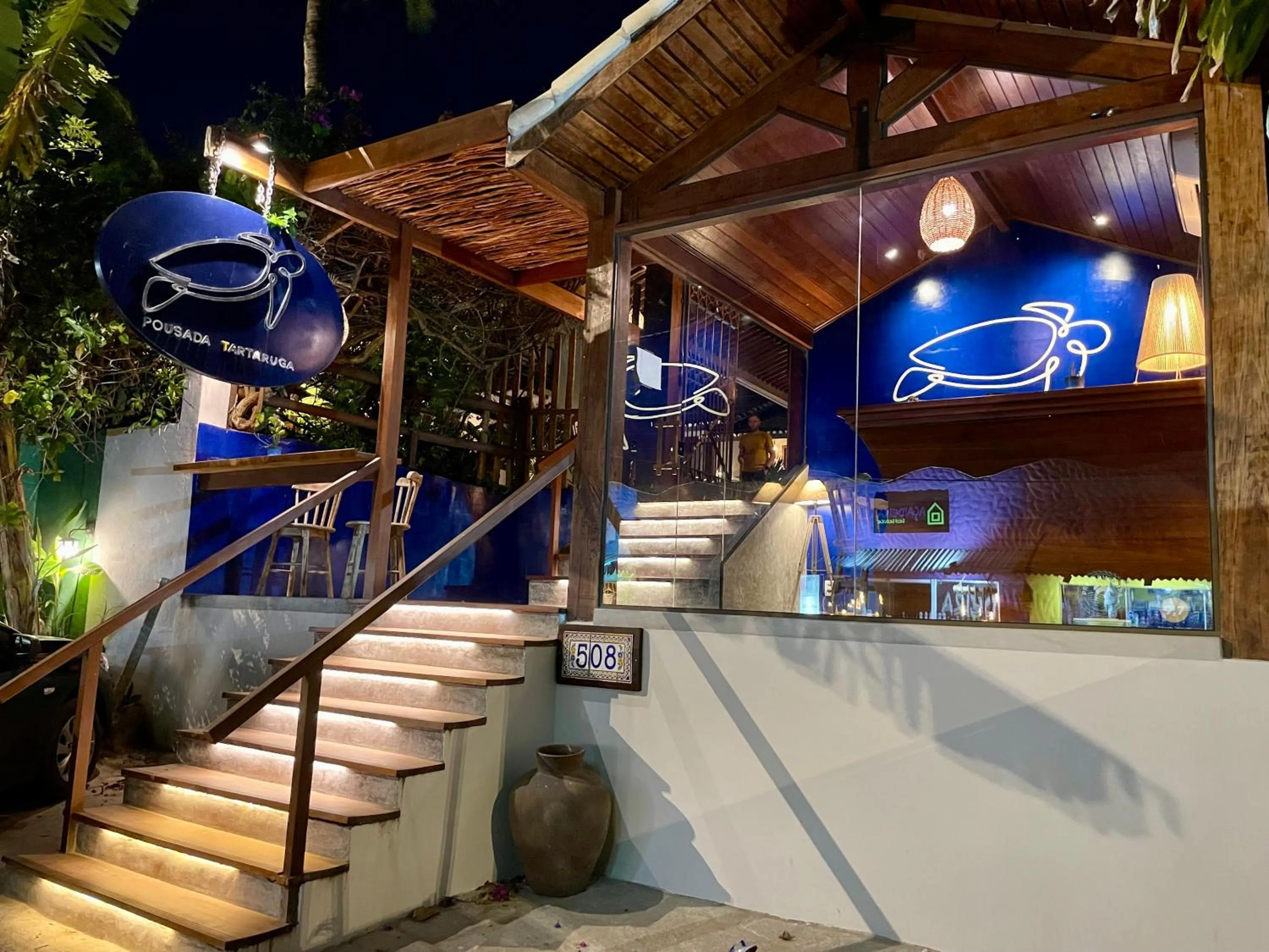 Lobby or reception in Pousada Tartaruga Boutique Hotel