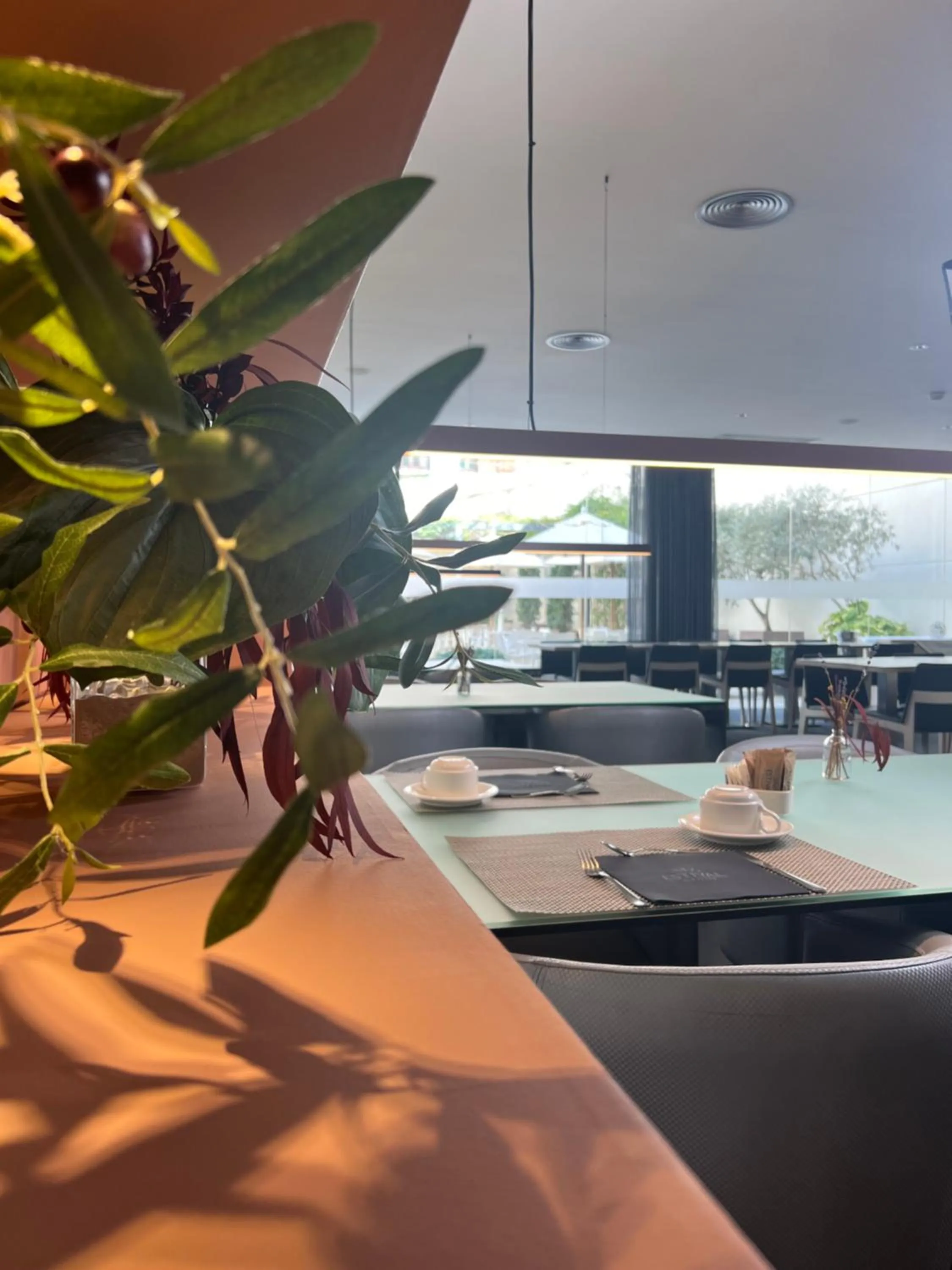 Dining area in Hotel Vilamarí