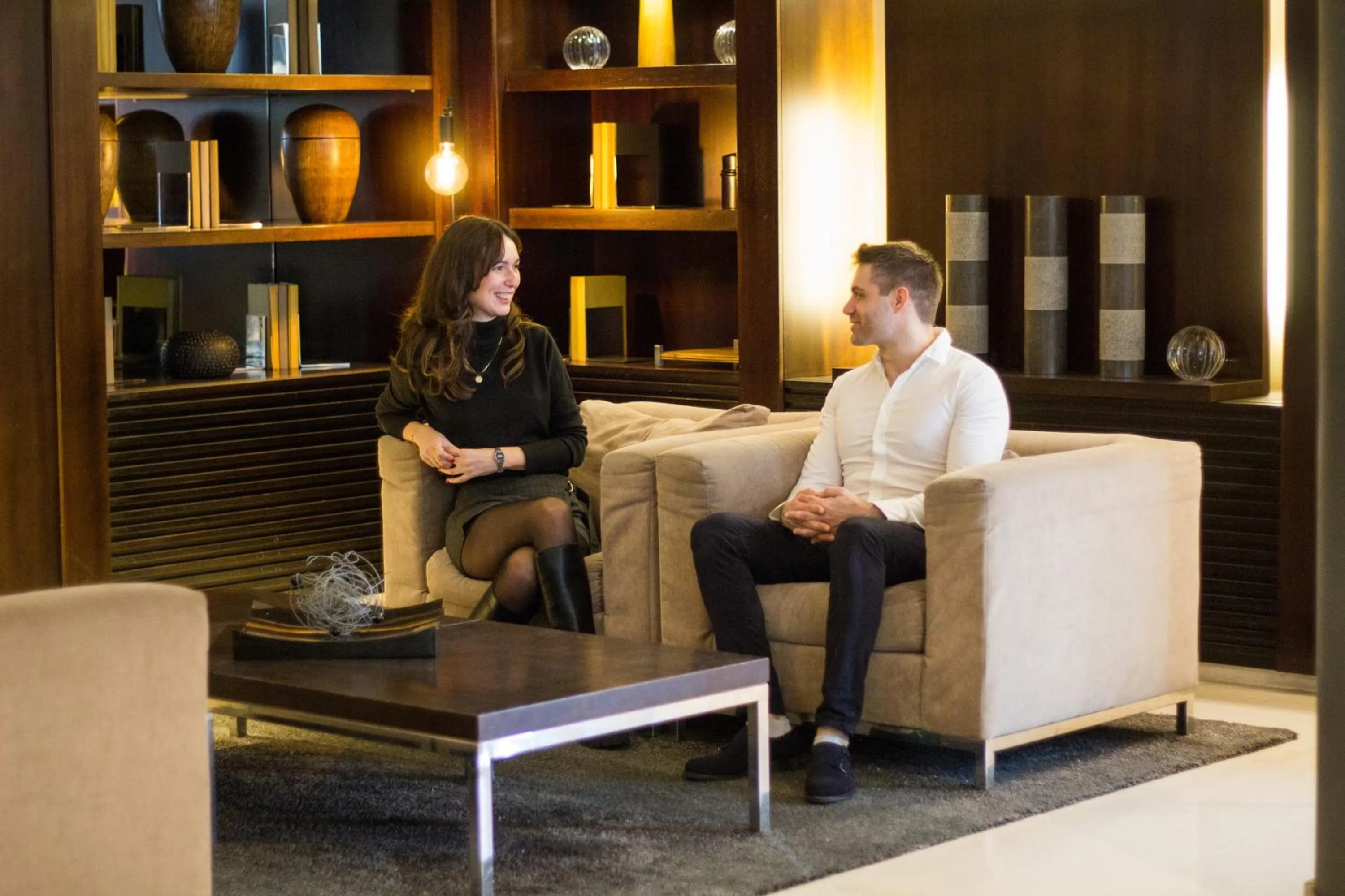 Living room in Hotel Vilamarí