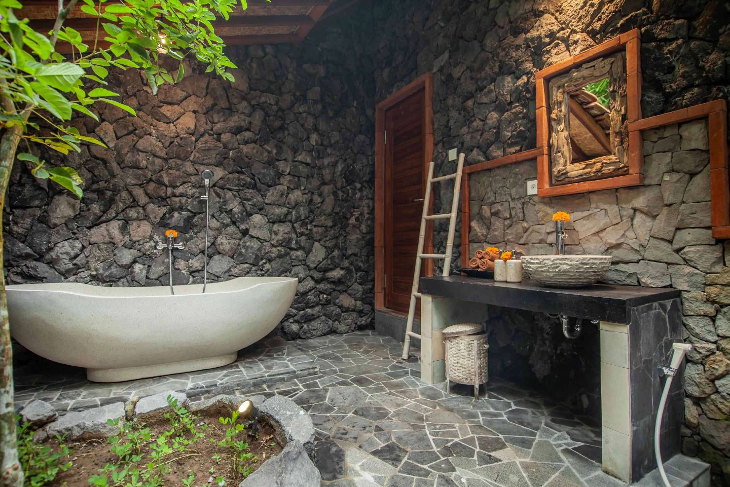 Bathroom in Jero Sebali Villa by Travellink Bali