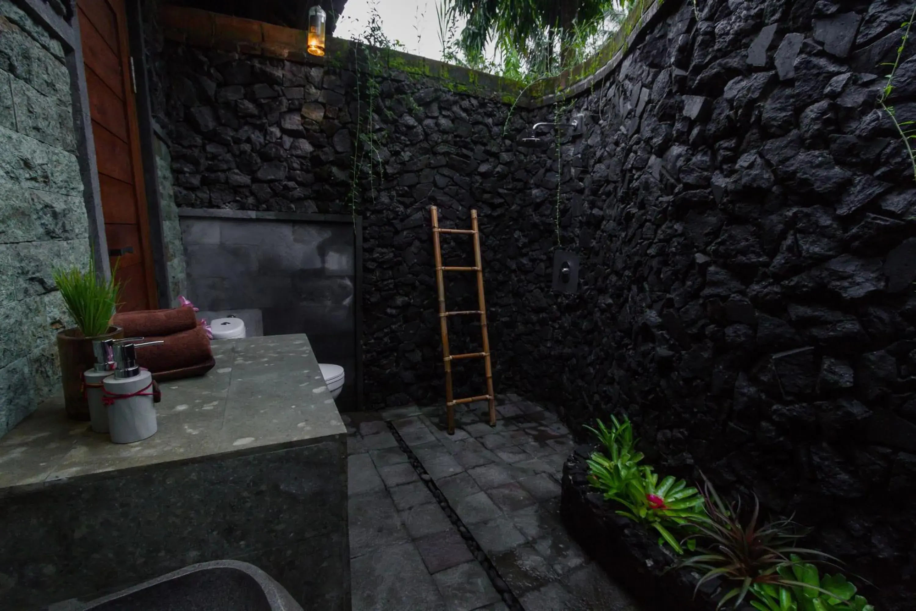 Bathroom in Jero Sebali Villa by Travellink Bali Bathroom in Jero Sebali Villa by Travellink Bali