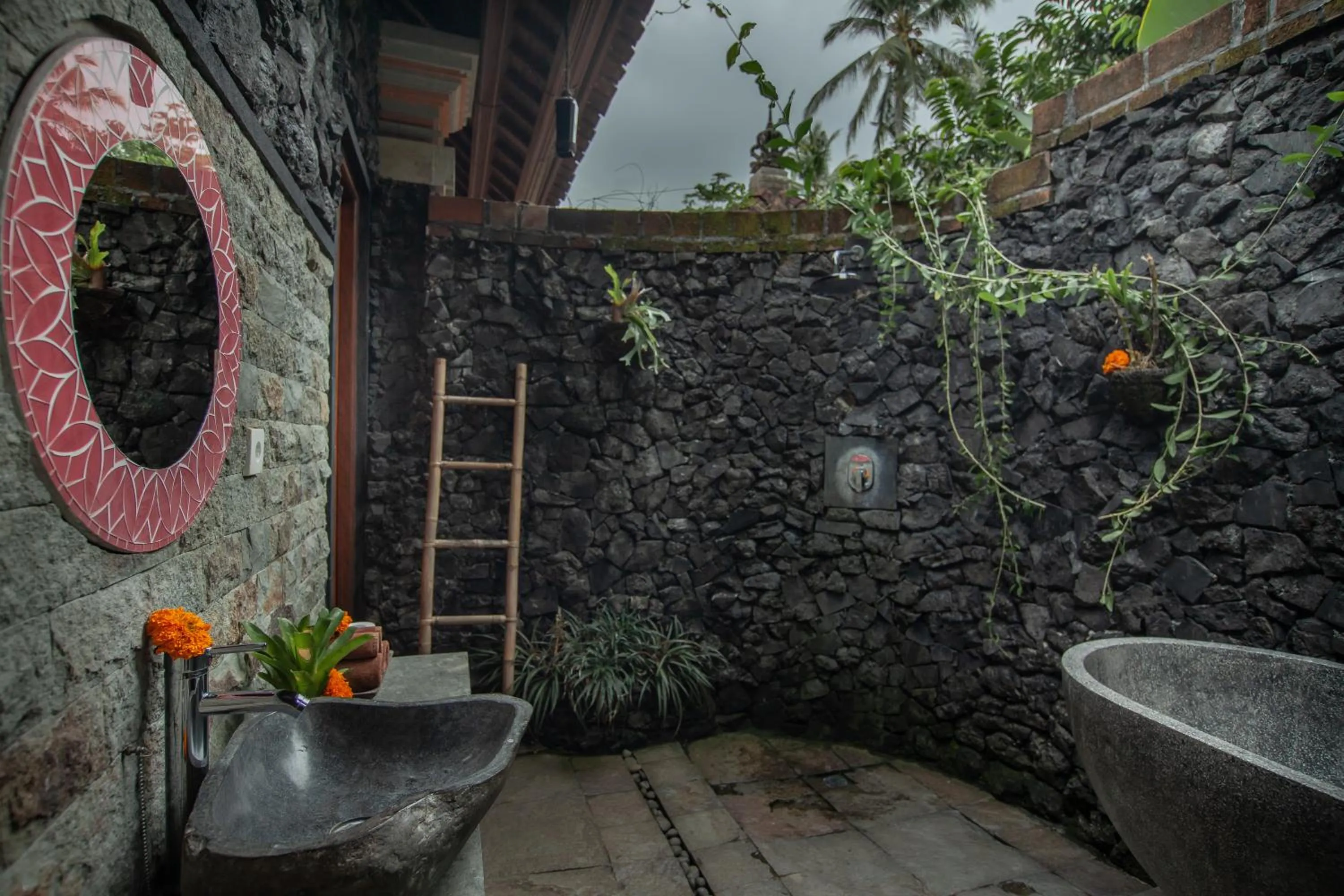 Bathroom in Jero Sebali Villa by Travellink Bali