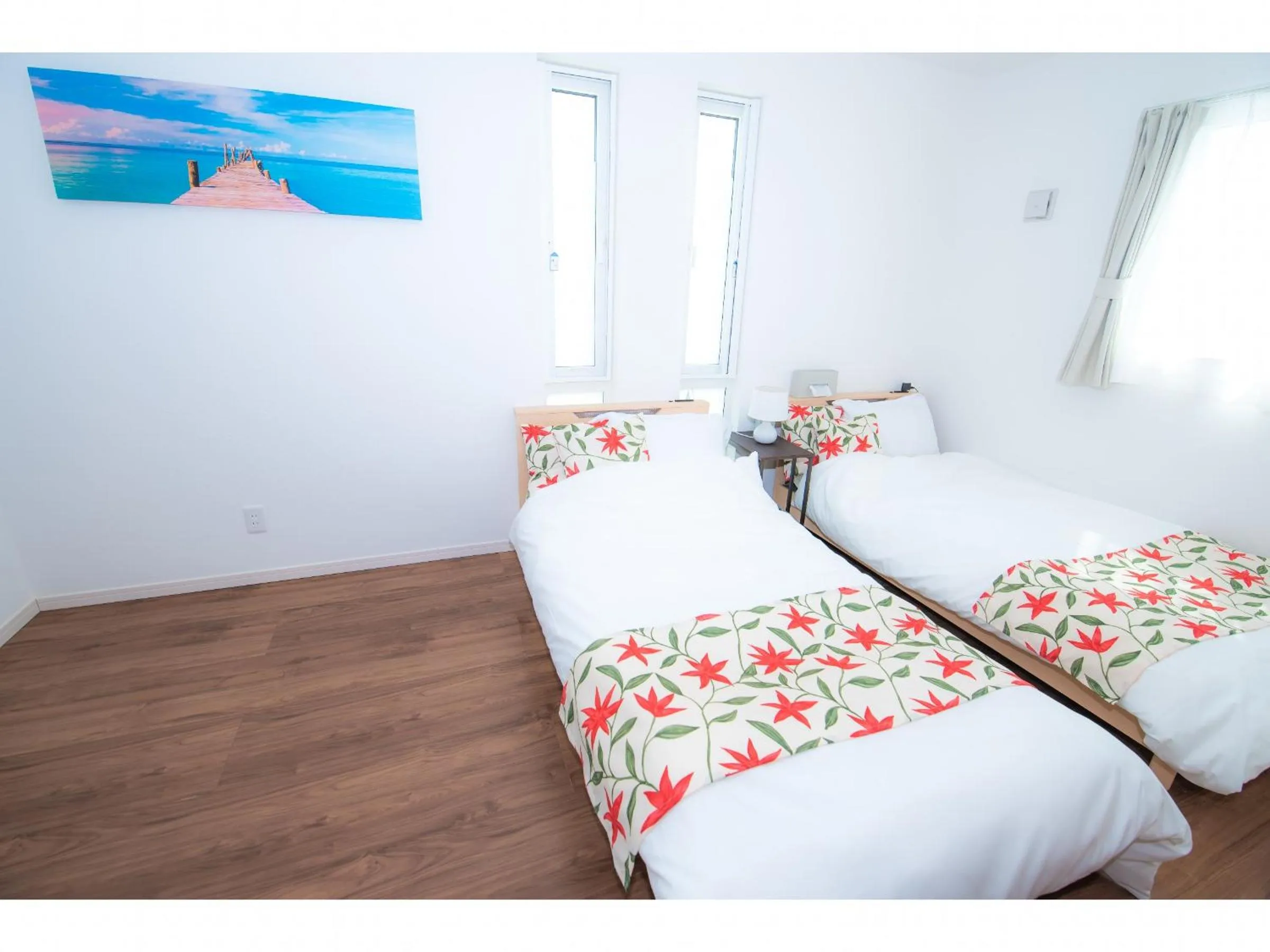 Bed in Kourijima L'hotels