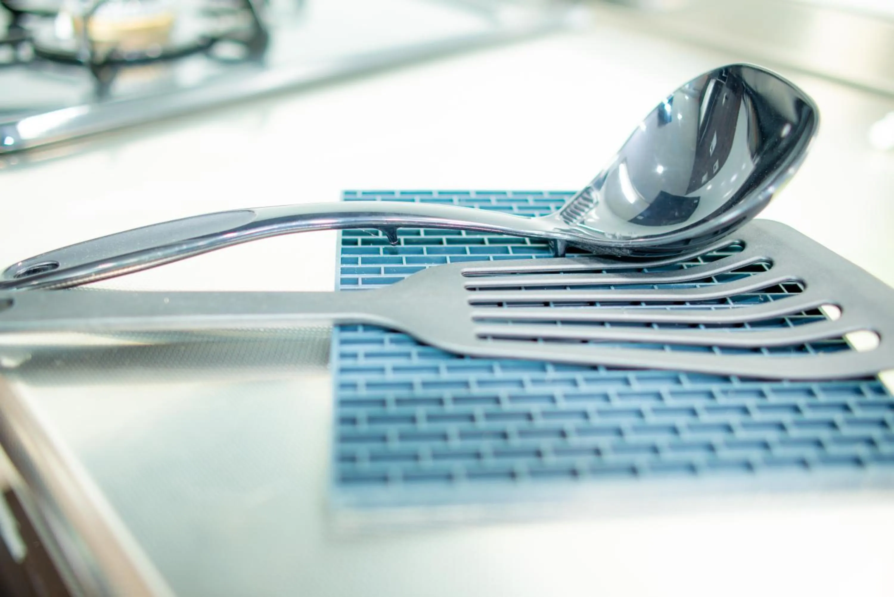 Kitchen or kitchenette in Kourijima L'hotels