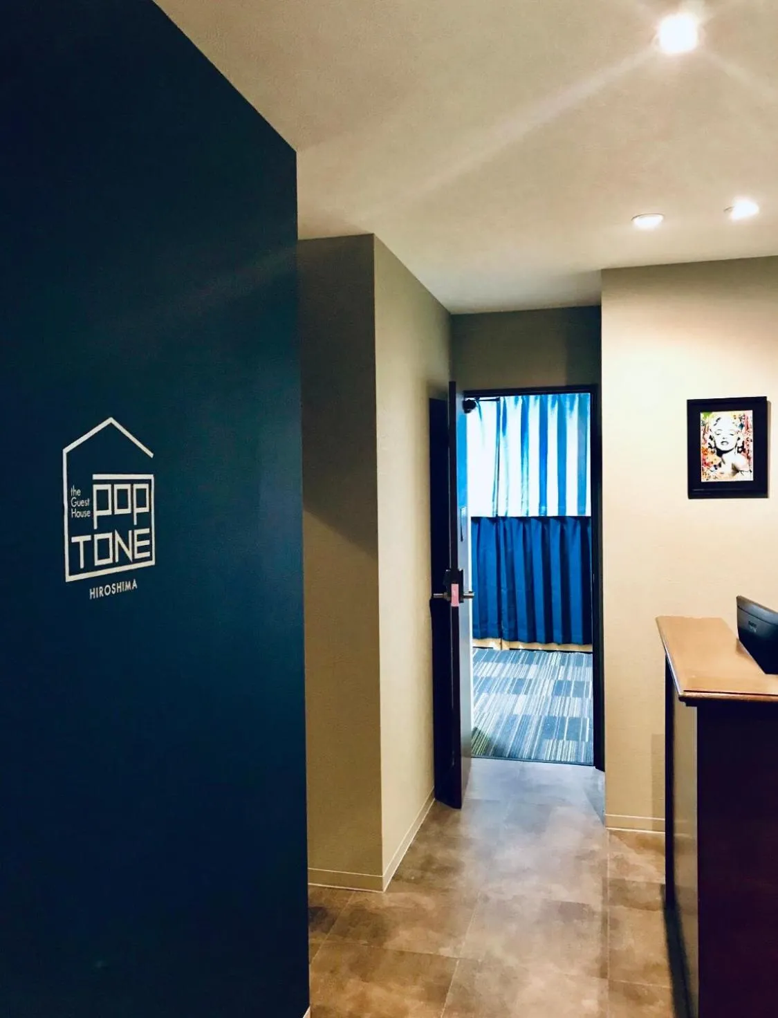 Property building in Guesthouse POPTONE