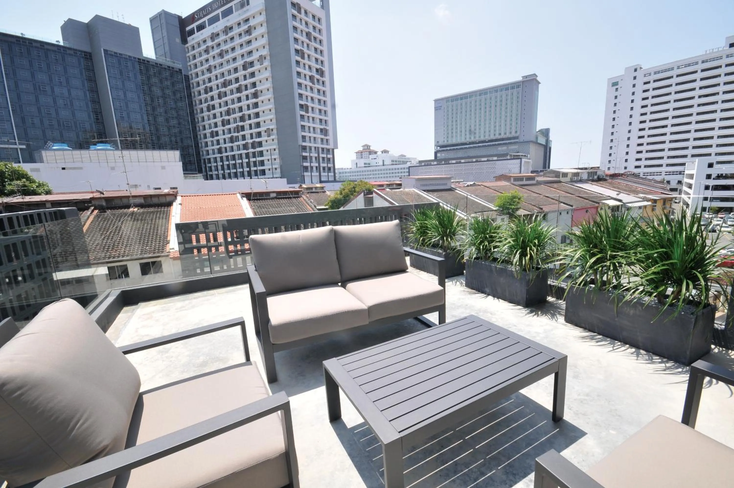 City view in The Nest House