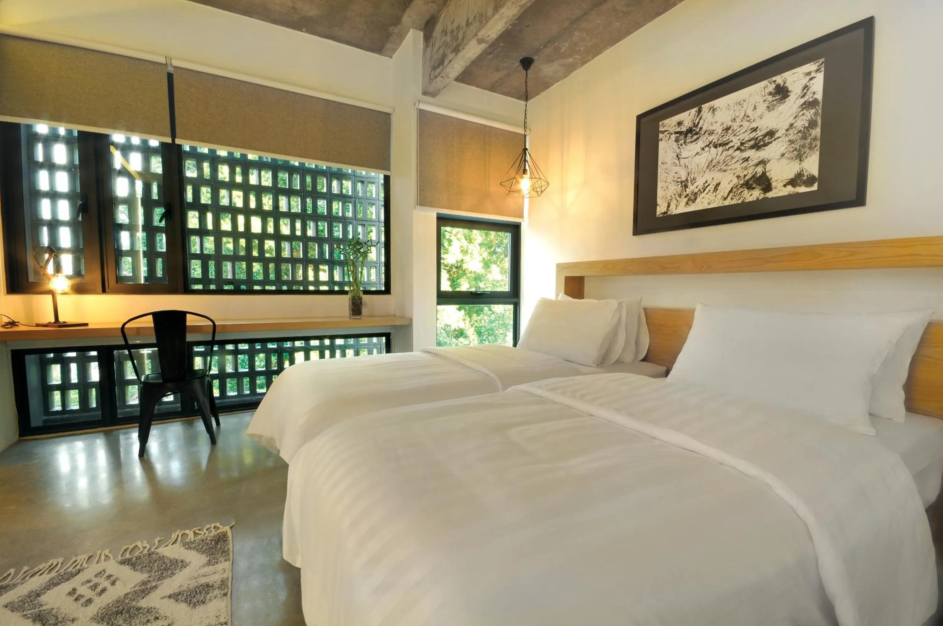 Bed in The Nest House