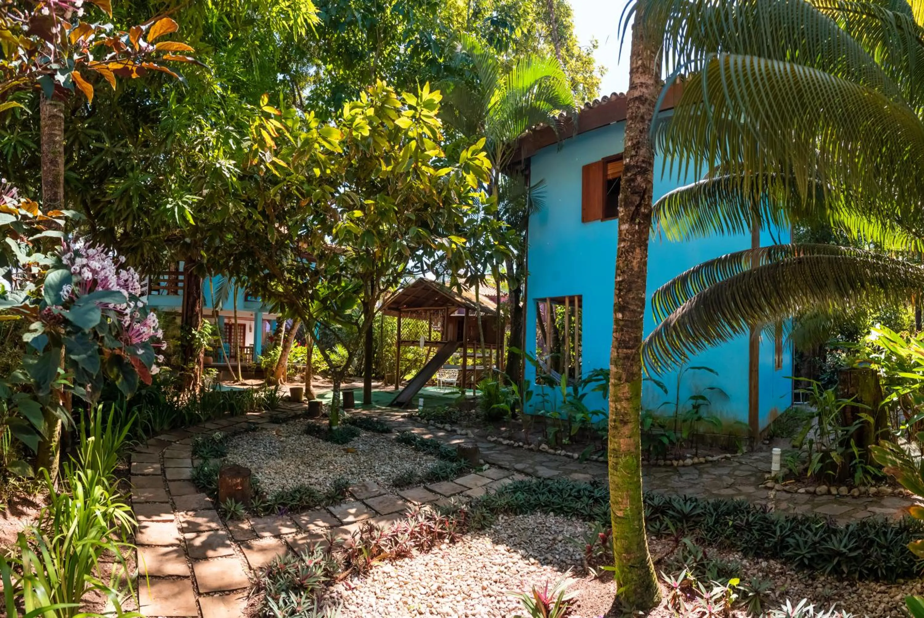 Garden in Pousada Bambu