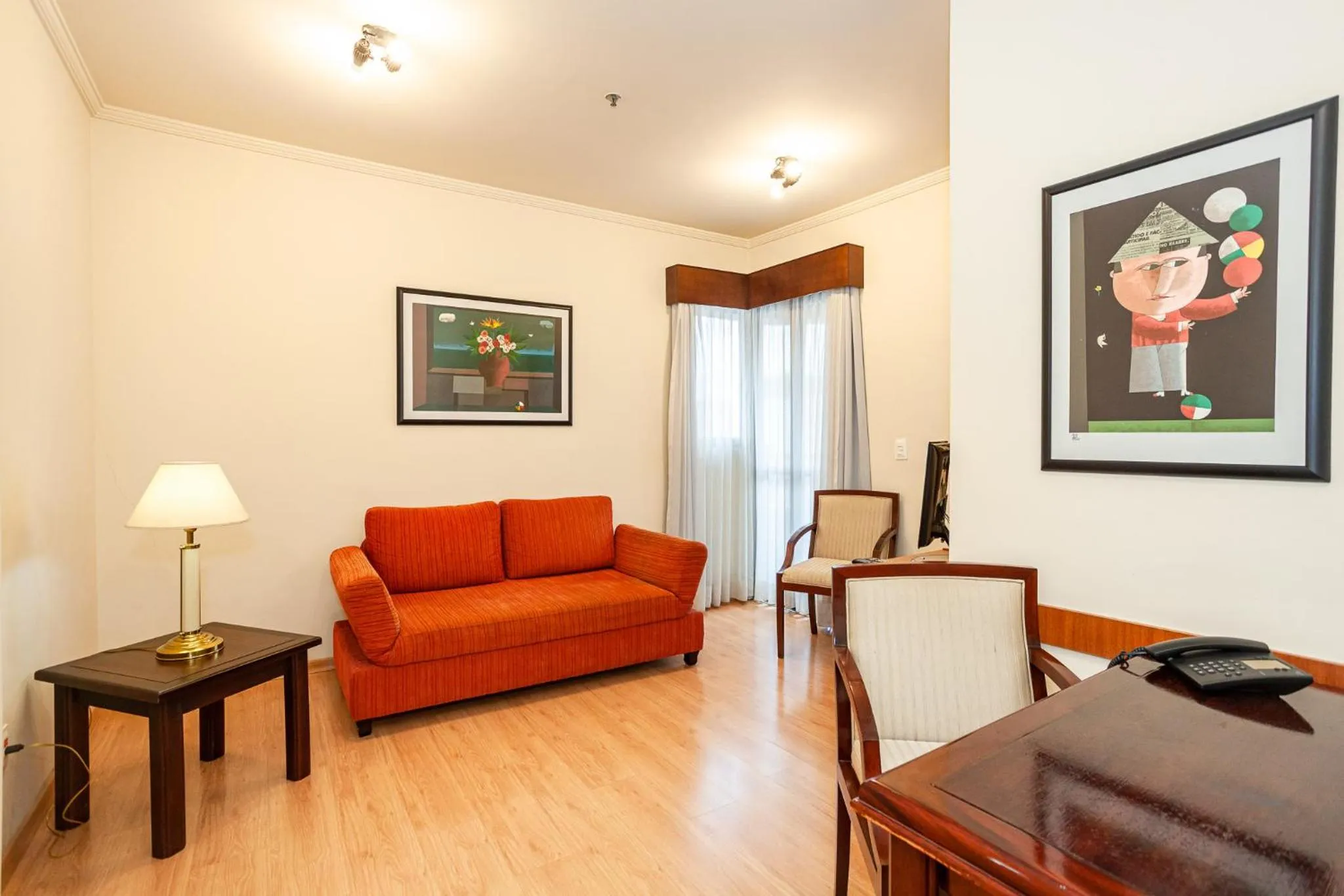 Bedroom in Travel Inn Flats Jundiaí