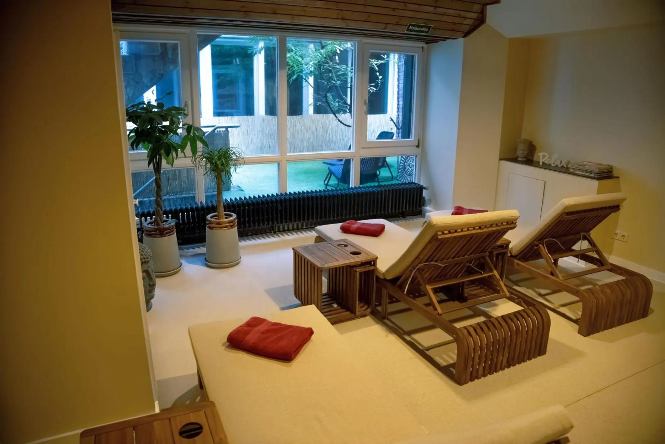 Sauna, Bed in Hotel am Stadtpark