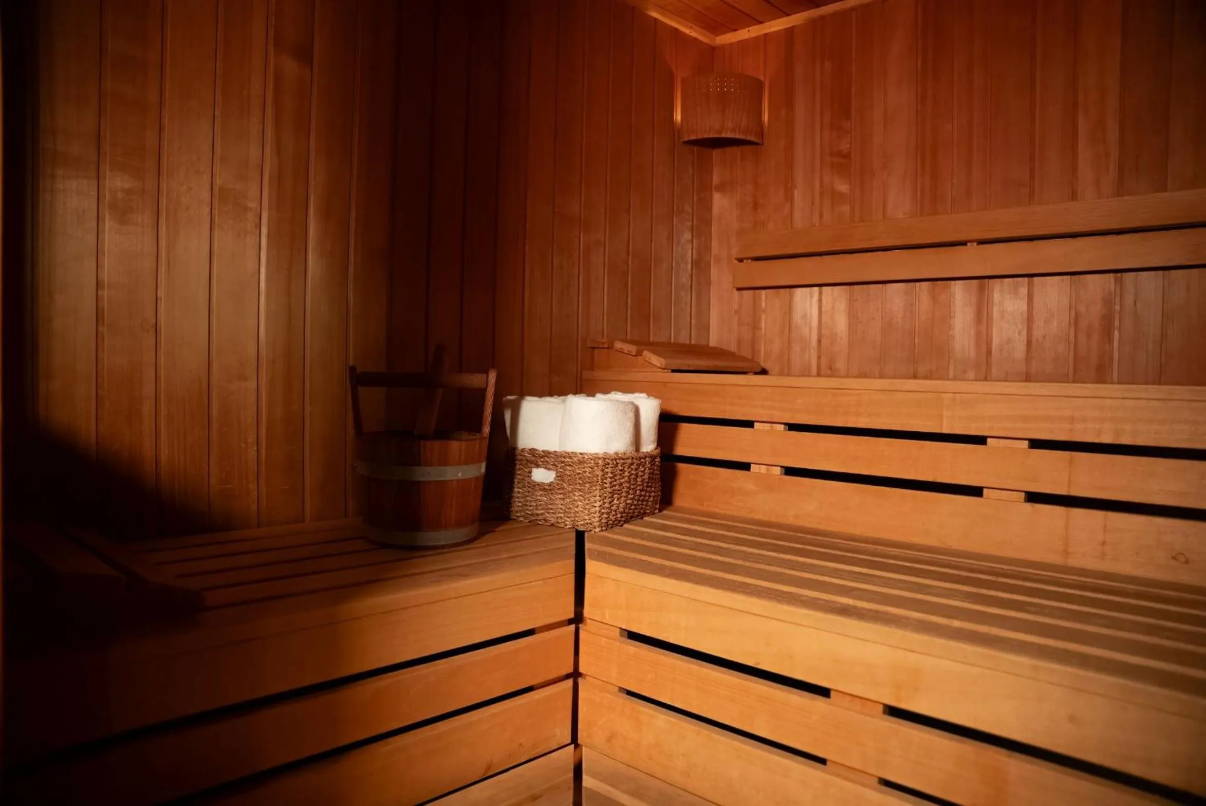 Sauna in Hotel am Stadtpark