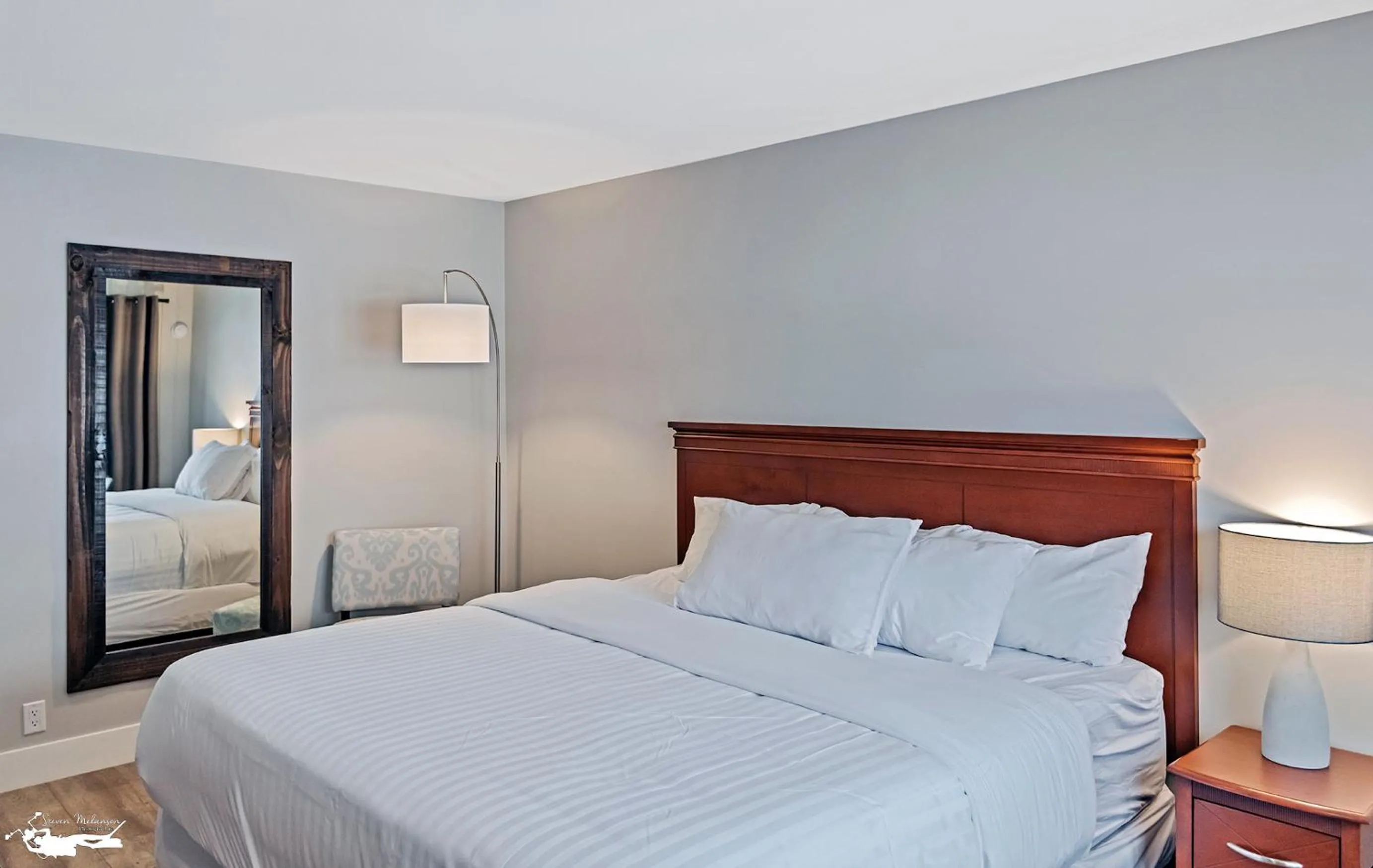 King Room with Sea View in Hotel Motel Manoir de Percé