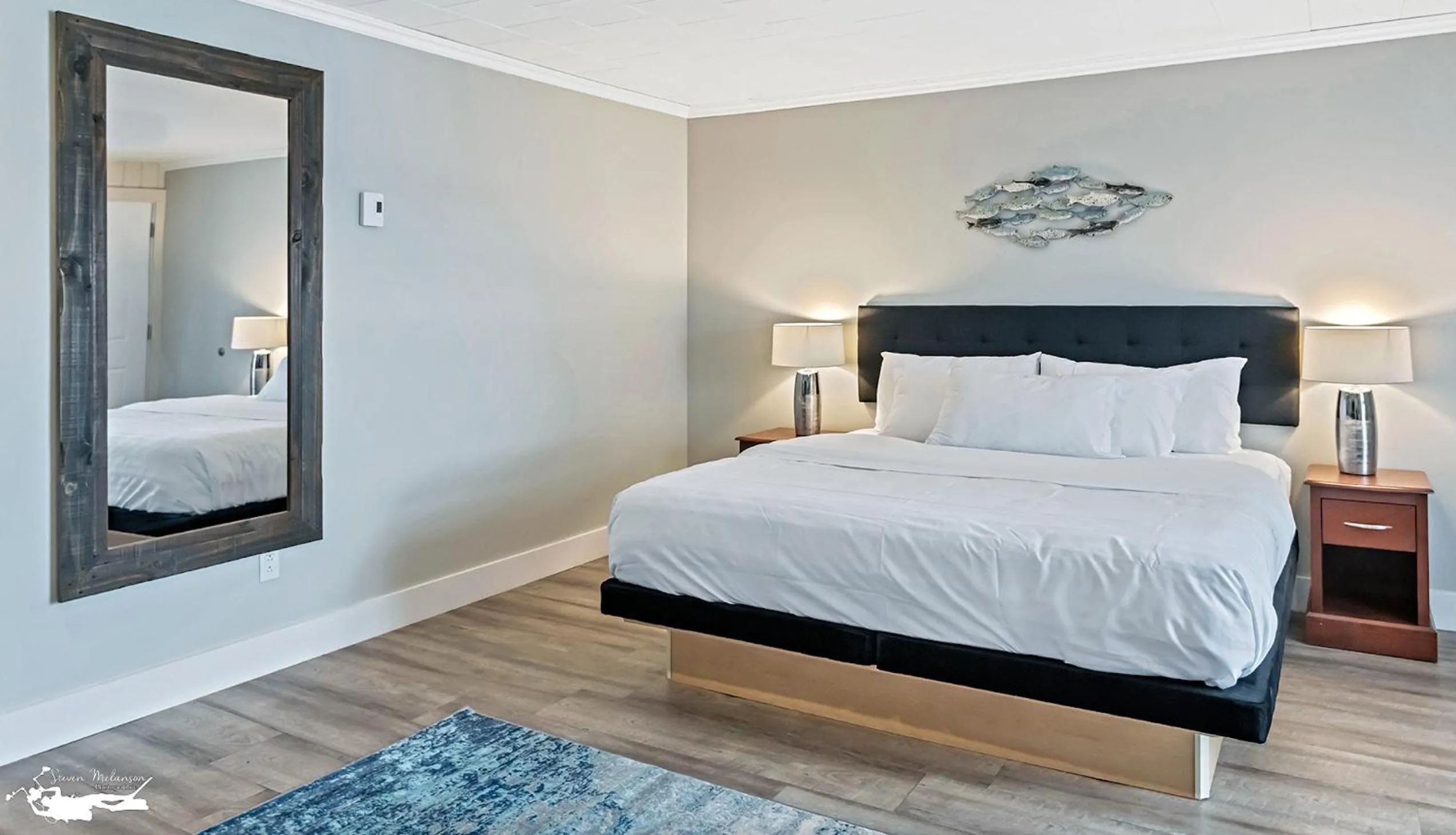 Superior King Room in Hotel Motel Manoir de Percé