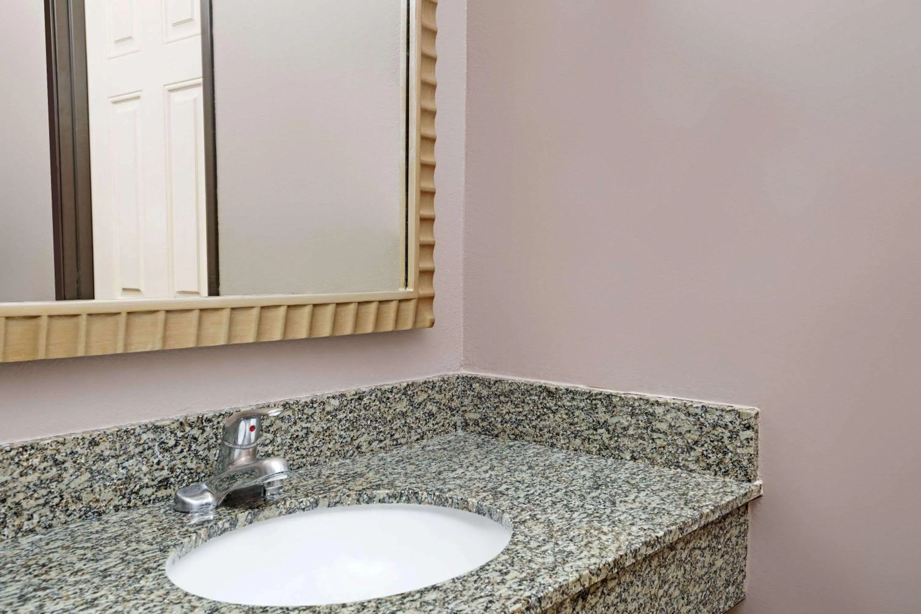 Bathroom in Days Inn by Wyndham West Covina