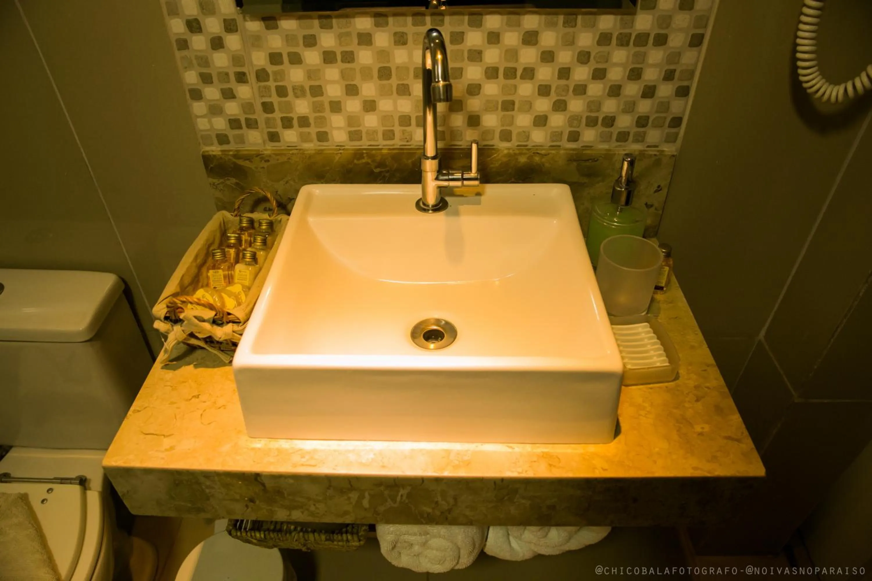 Bathroom in Pousada Del Mares