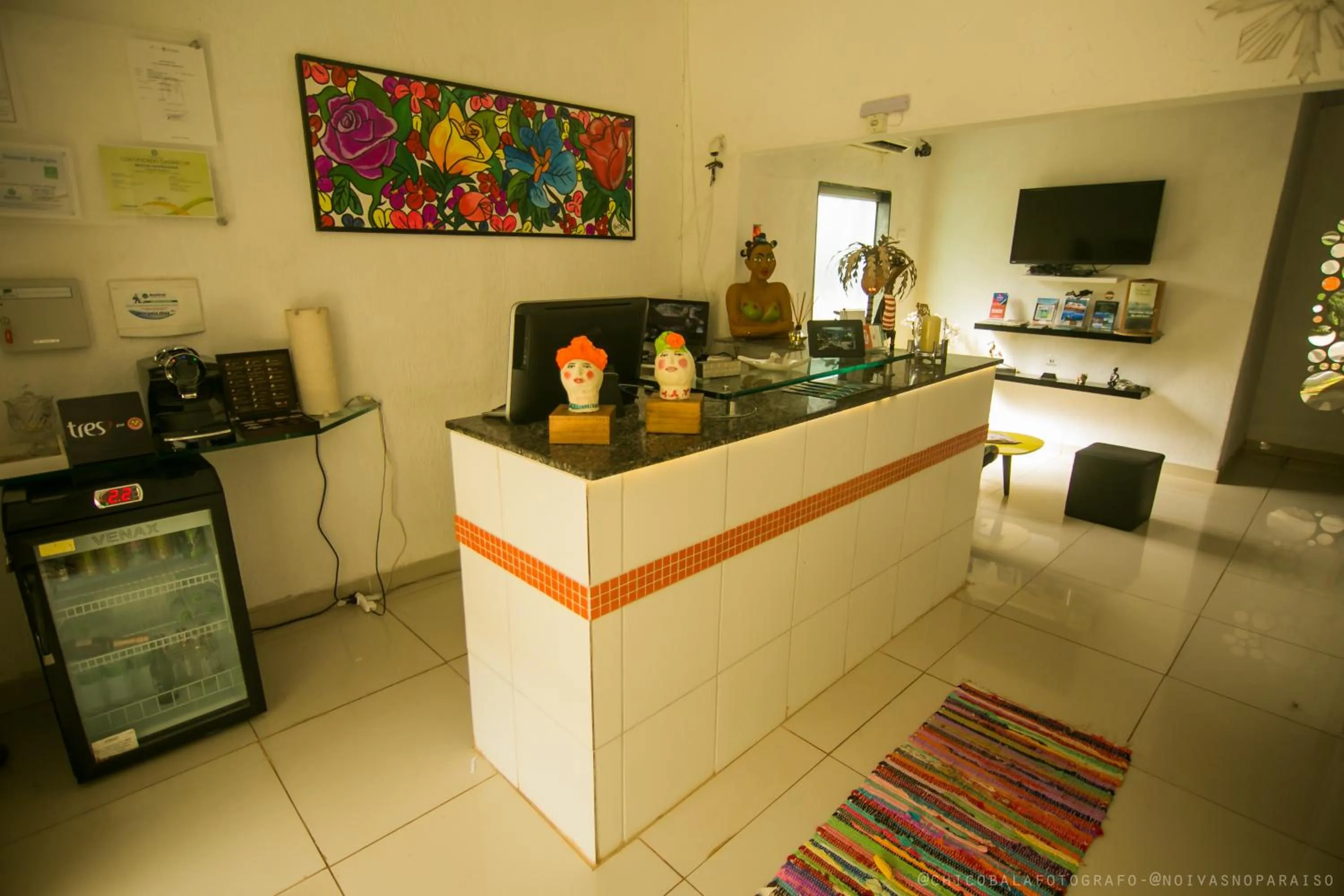 Lobby or reception in Pousada Del Mares