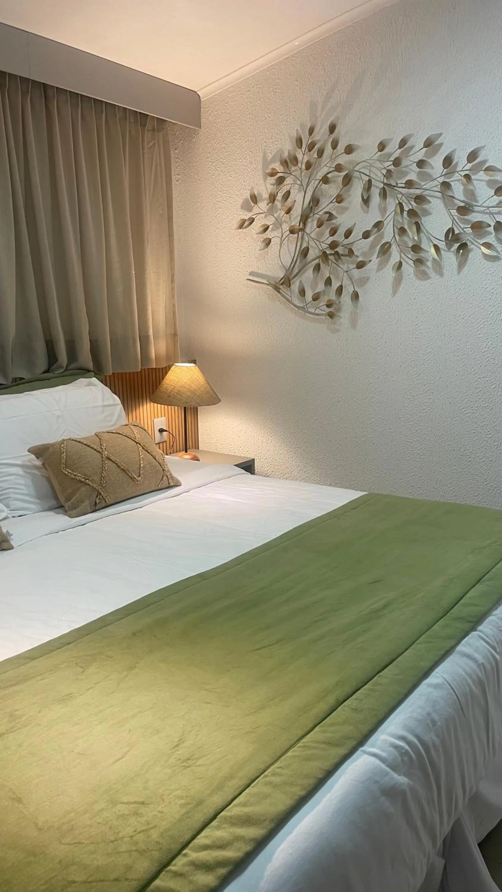 Bed in Pousada Del Mares