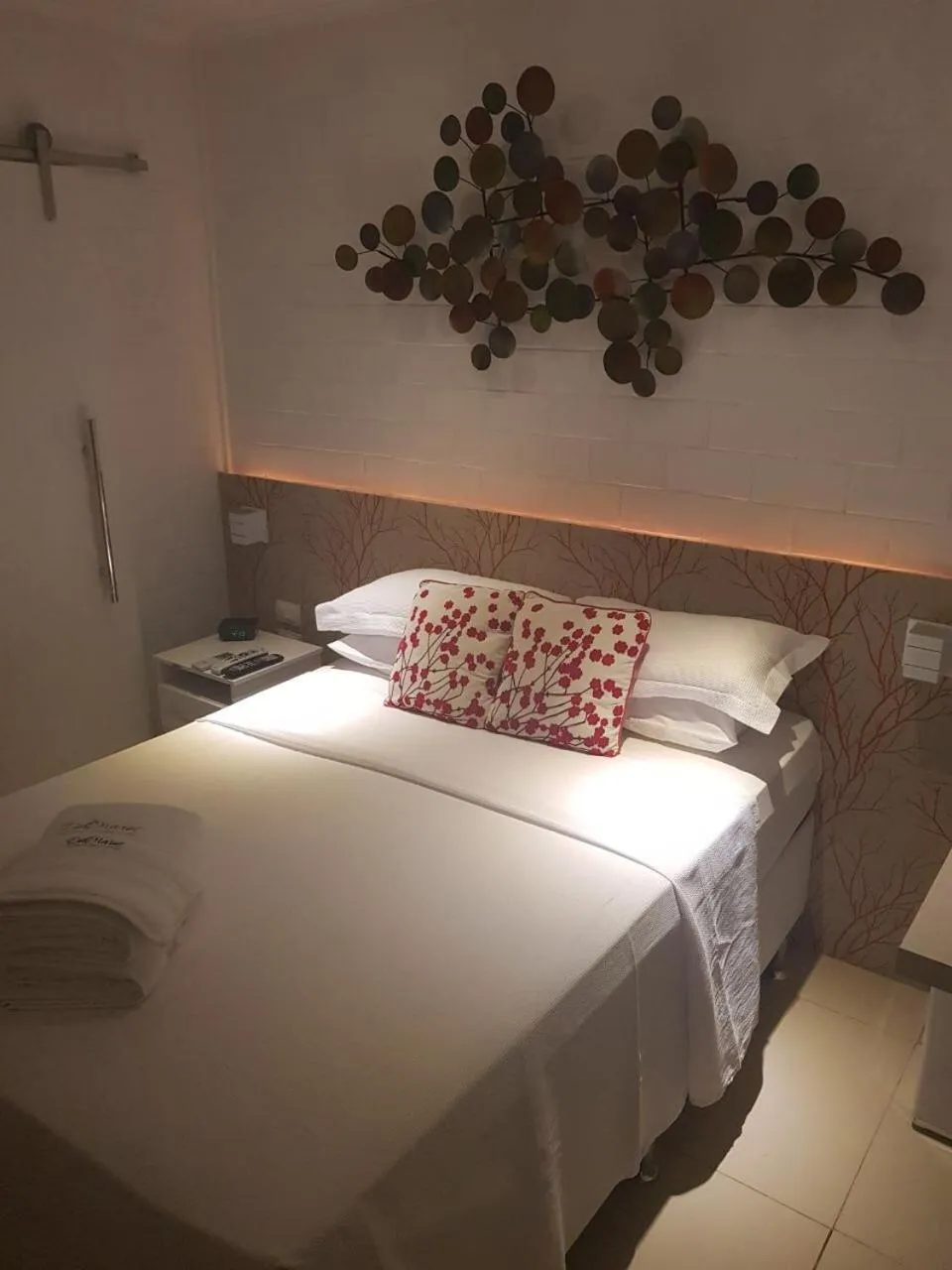 Bed in Pousada Del Mares