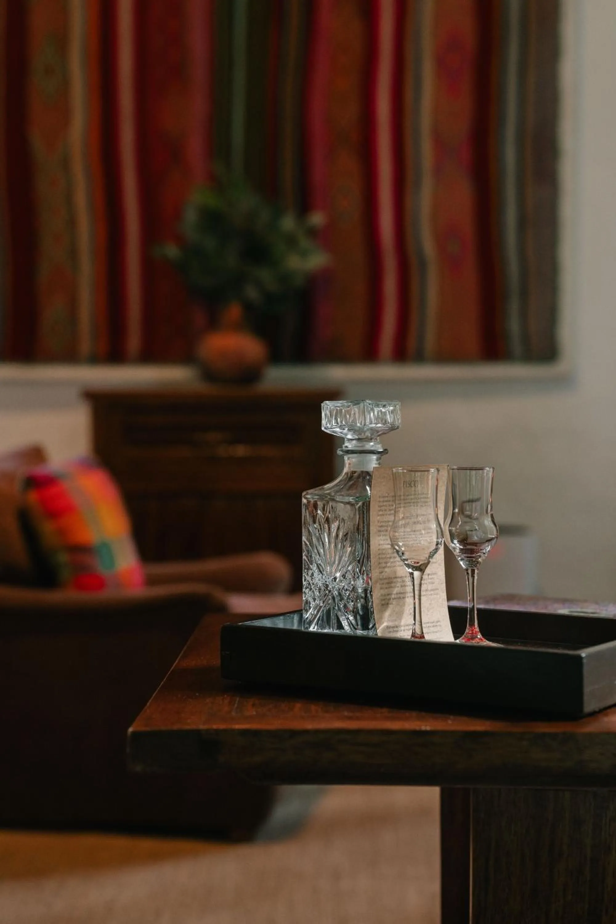 Drinks in Inkaterra Machu Picchu Pueblo Hotel