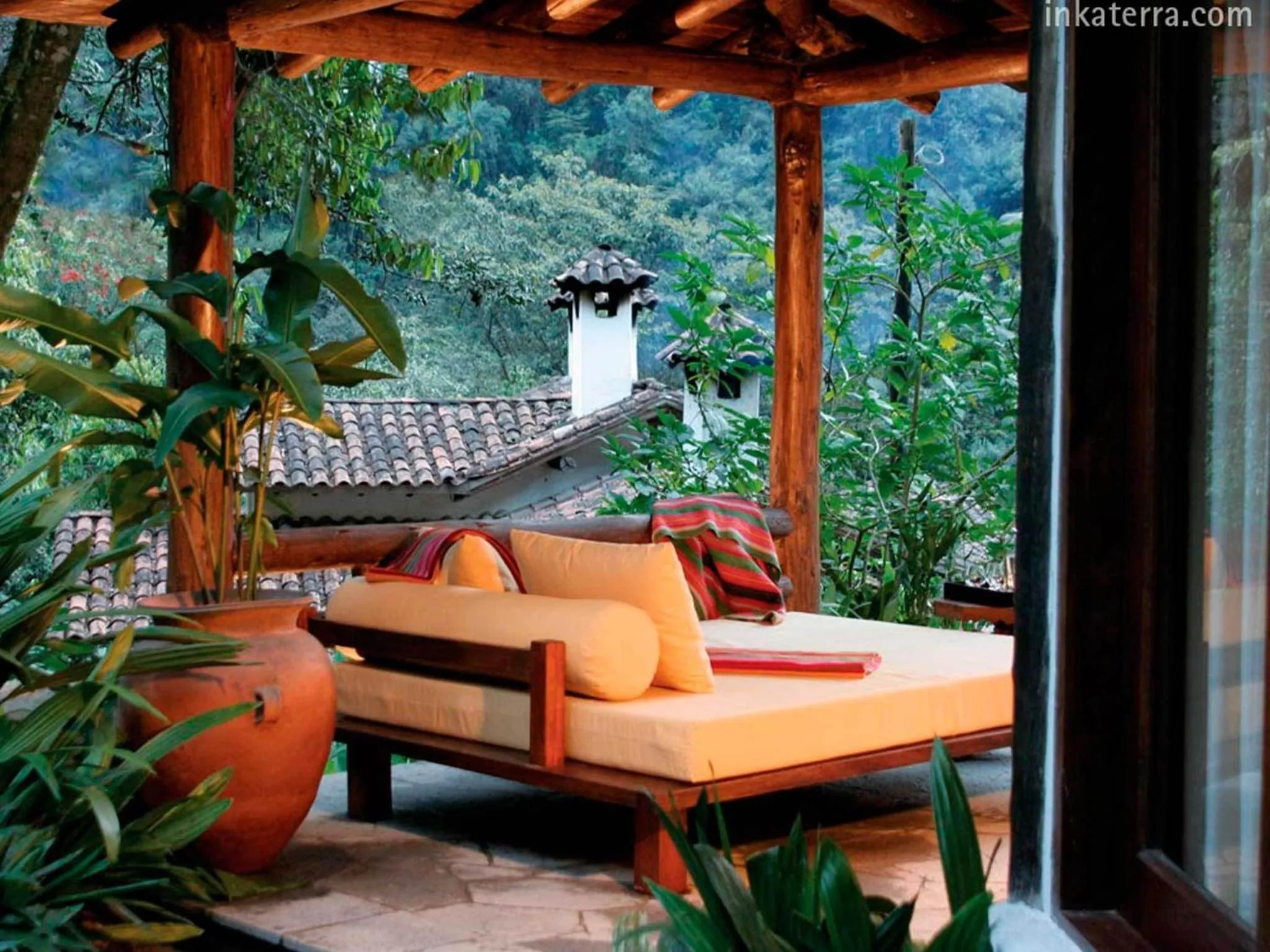 Decorative detail in Inkaterra Machu Picchu Pueblo Hotel