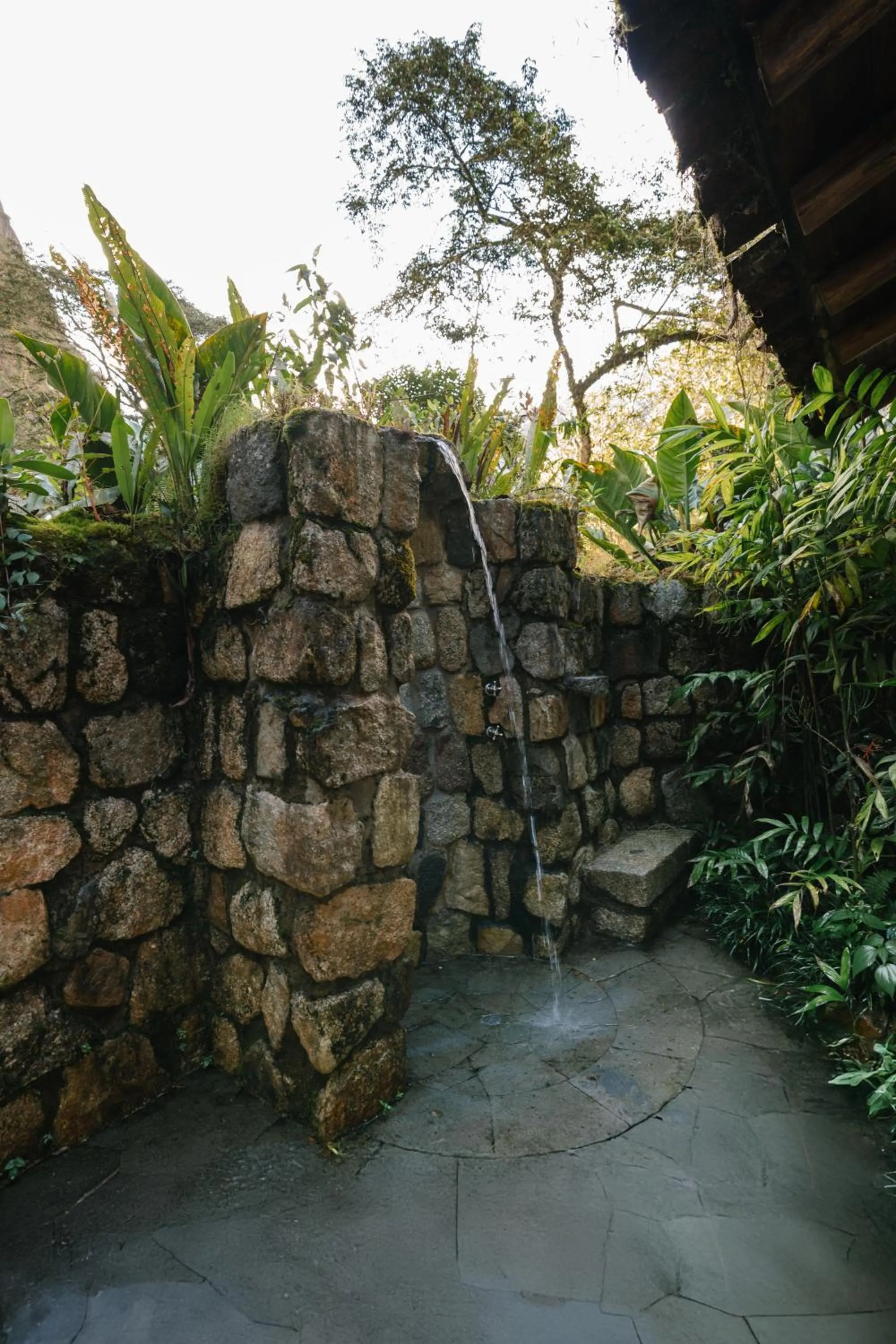 Patio in Inkaterra Machu Picchu Pueblo Hotel