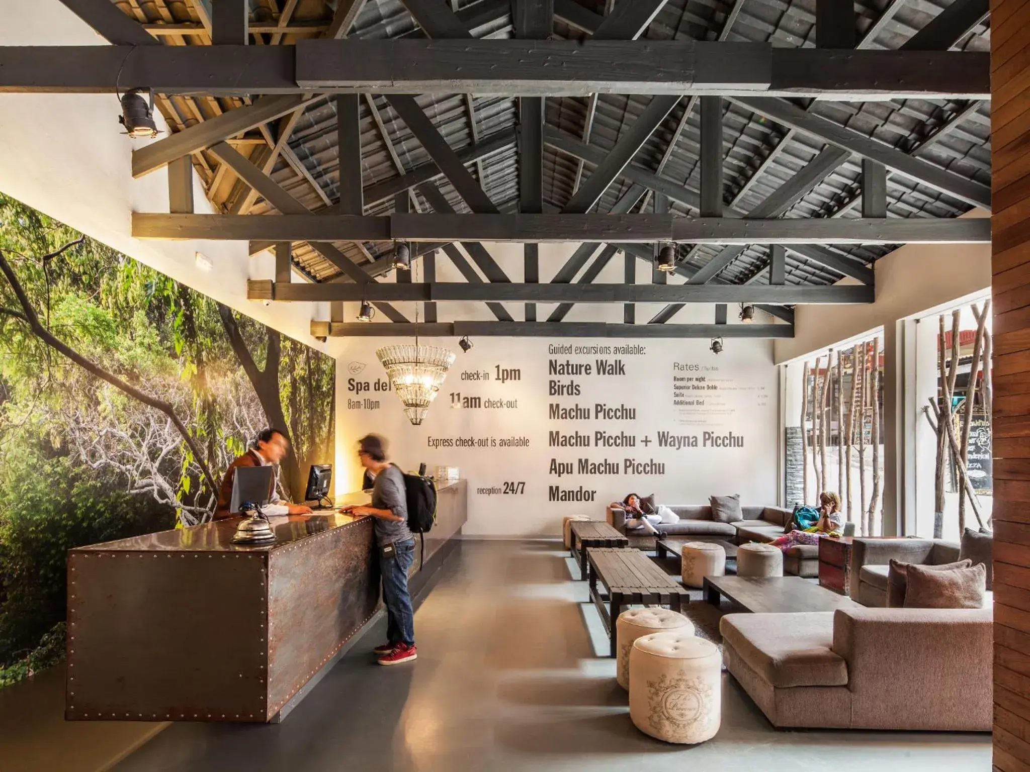 Lobby or reception in El MaPi by Inkaterra Lobby or reception in El MaPi by Inkaterra